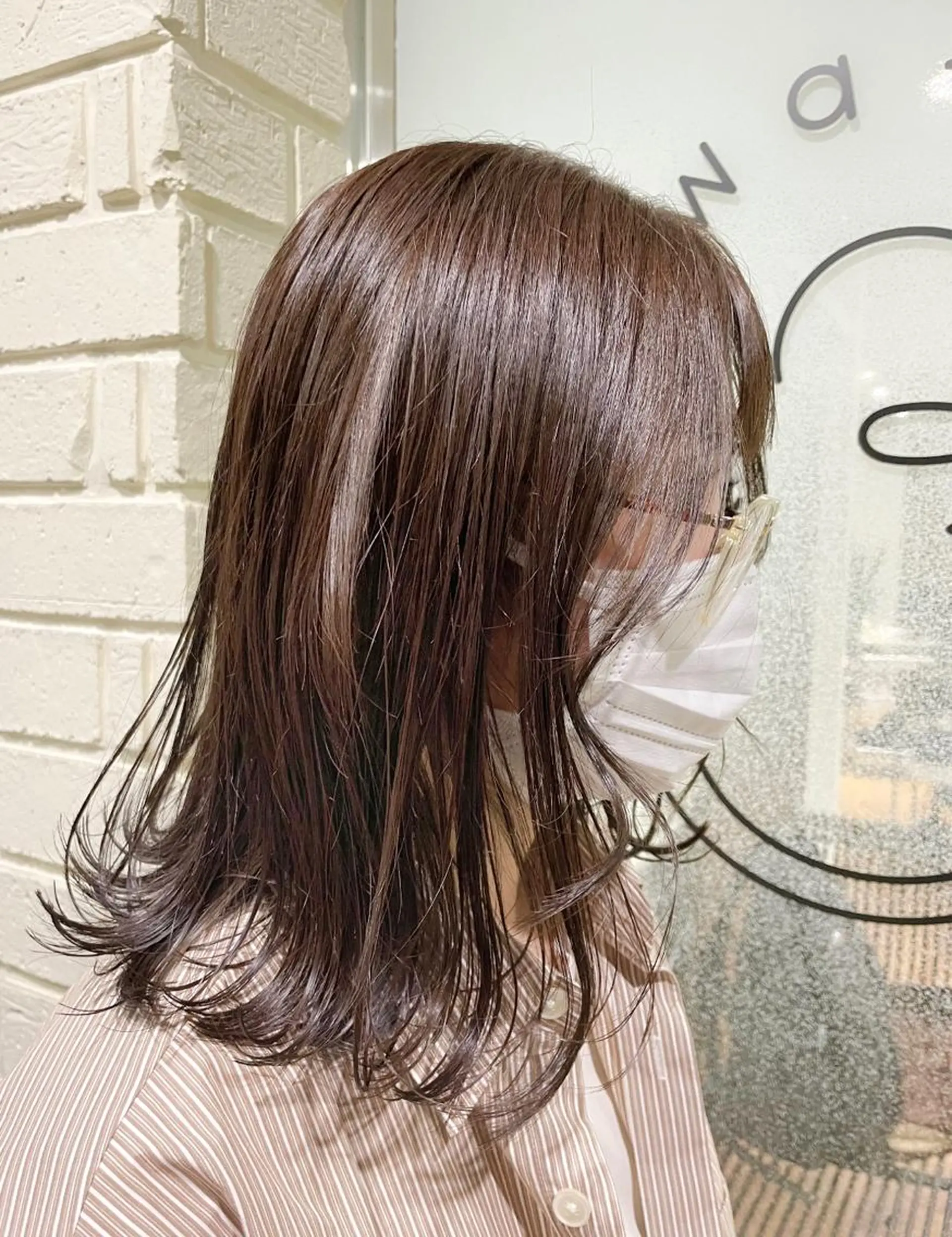 ミディアム 🌈縮毛矯正/ショー ト/MIKI🌈のヘアスタイル