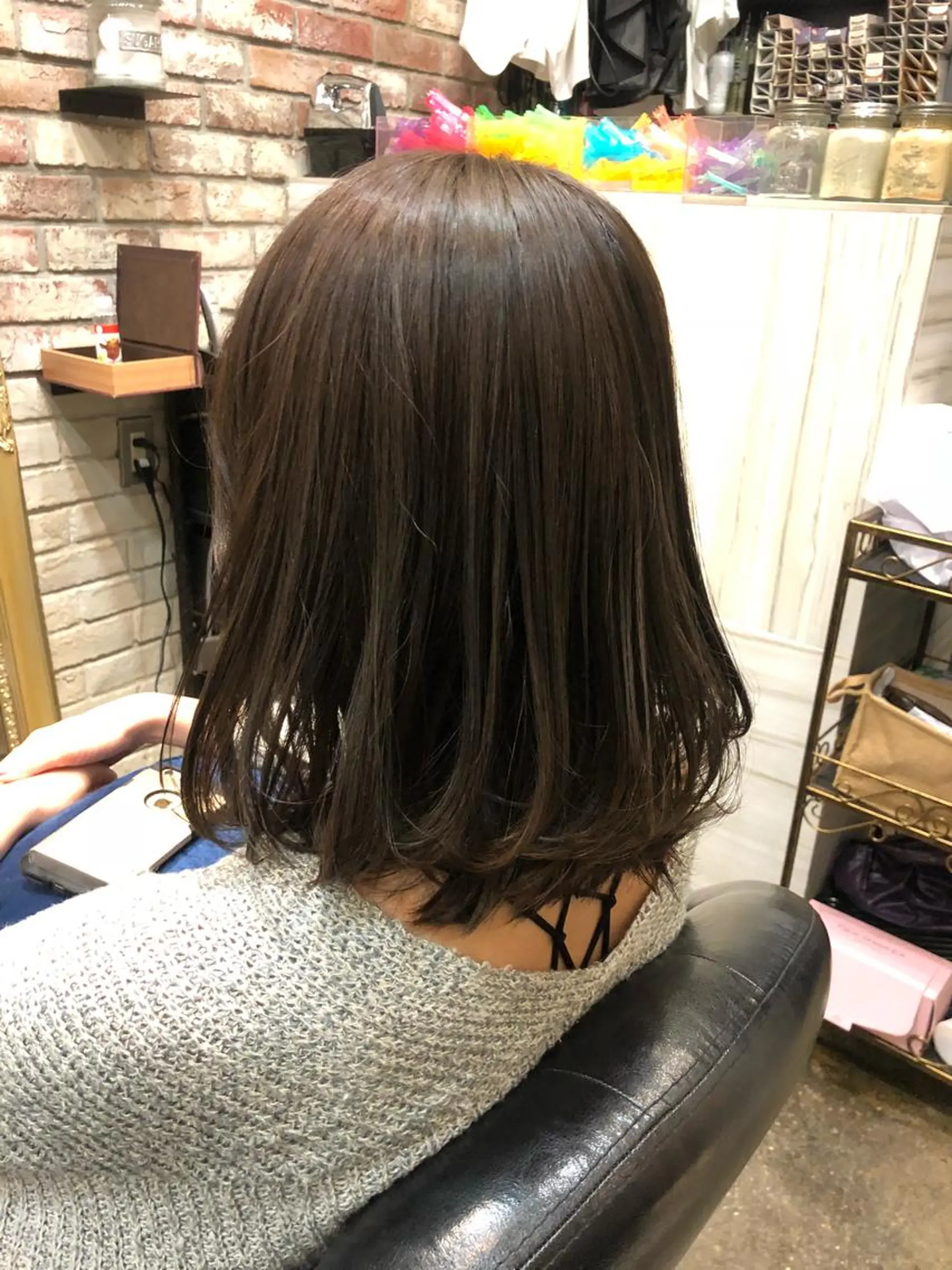 セミロング 美髪の錬金術師 チダ ヨシヒロのヘアスタイル