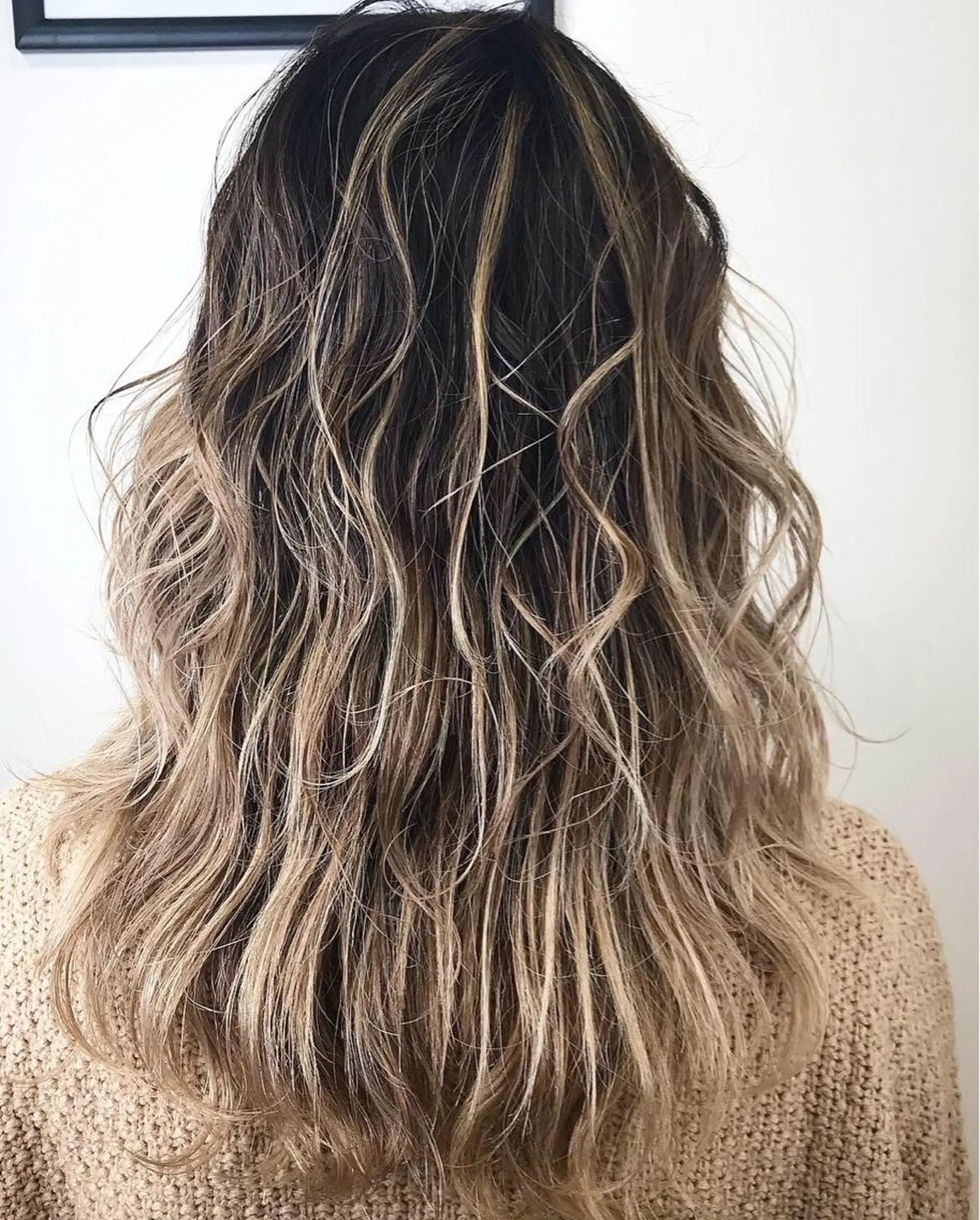 セミロング カラー カット ヘアカラー トリートメント Lien 深井店のヘアスタイル