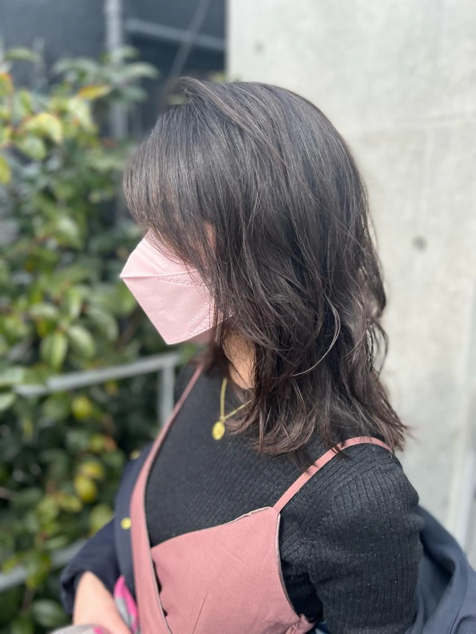 ミディアム 伸ばしかけ レイヤーカット 誰よりも丁寧なカット 🍀小林輝のヘアスタイル