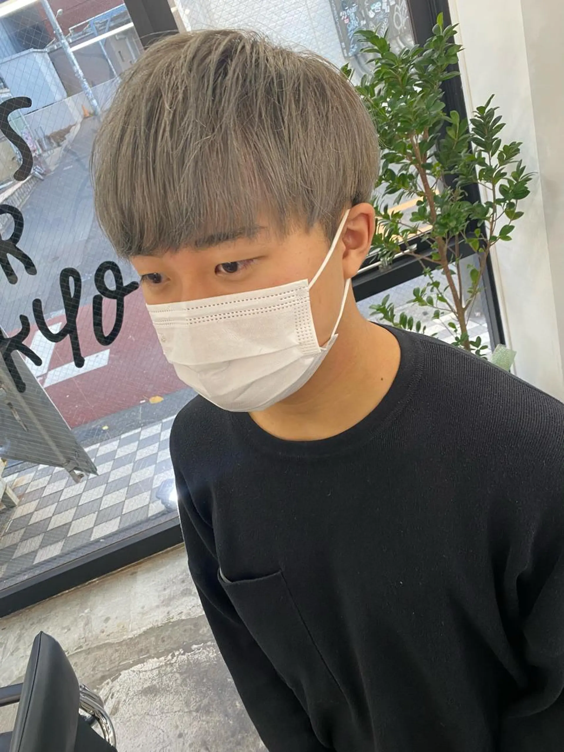 カラー メンズ カット ヘアカラー メンズパーマ特化💇 奥田敦哉のヘアスタイル