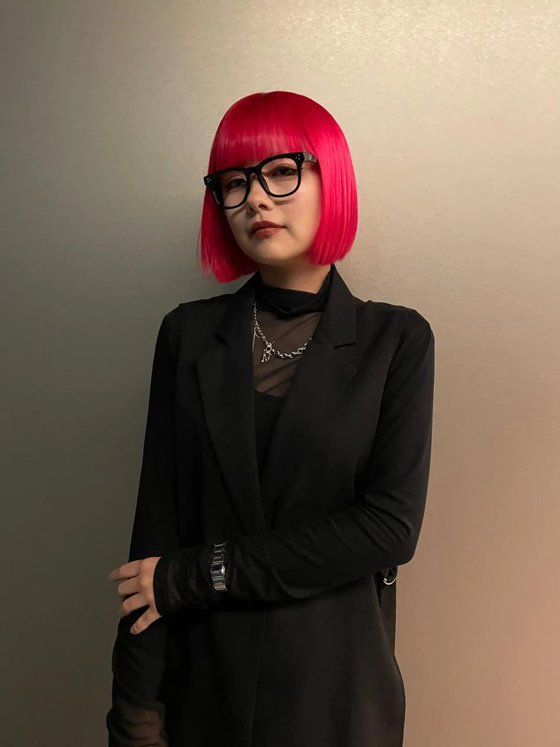 ショート カラー ヘアカラー 吉田一輝 外国人パーマのヘアスタイル