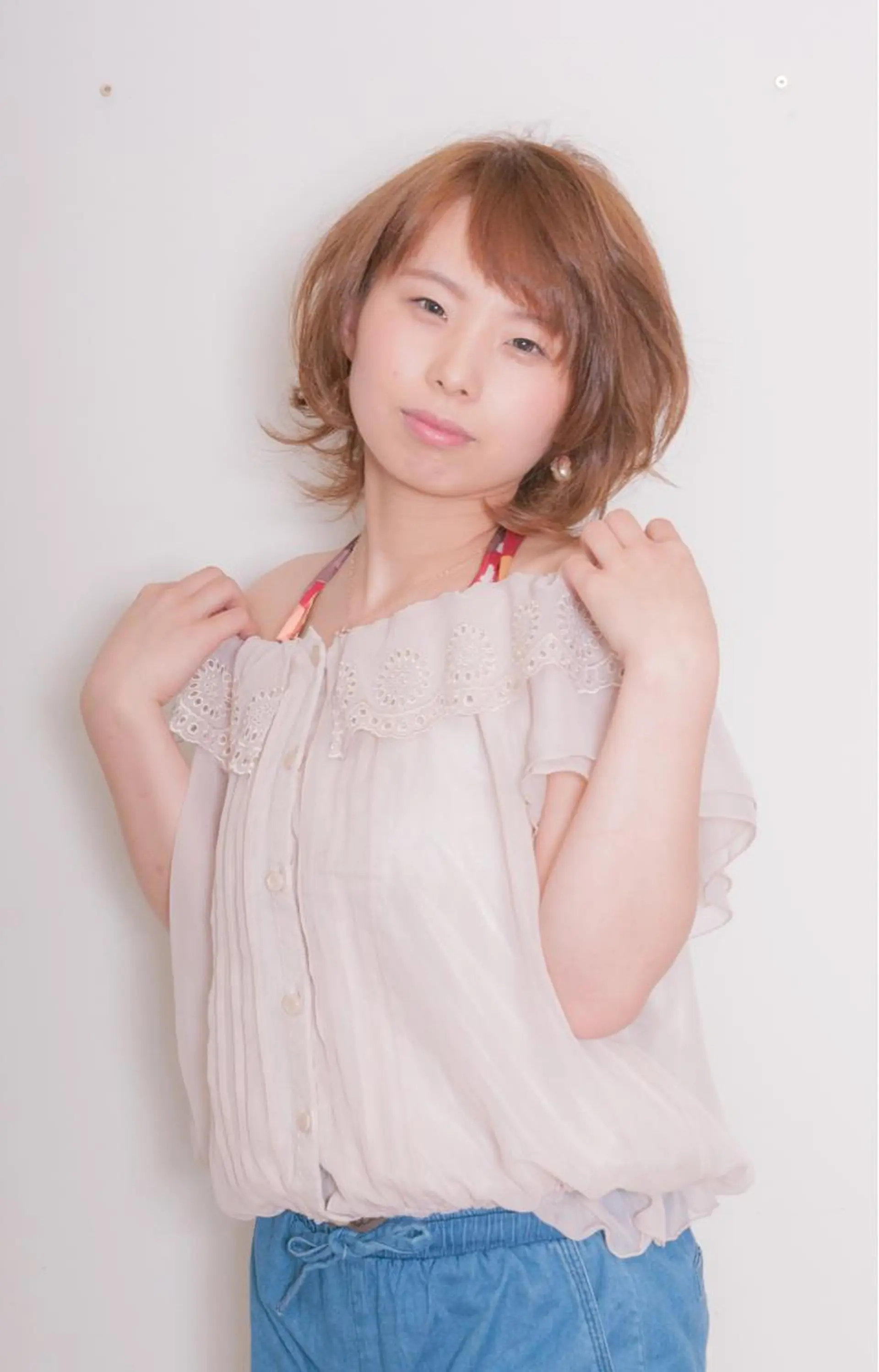 ショート カラー アッシュ オレンジ 似合わせカット カット ヘアカラー トリートメント 【H.GENTIL】 TERUのその他イメージ