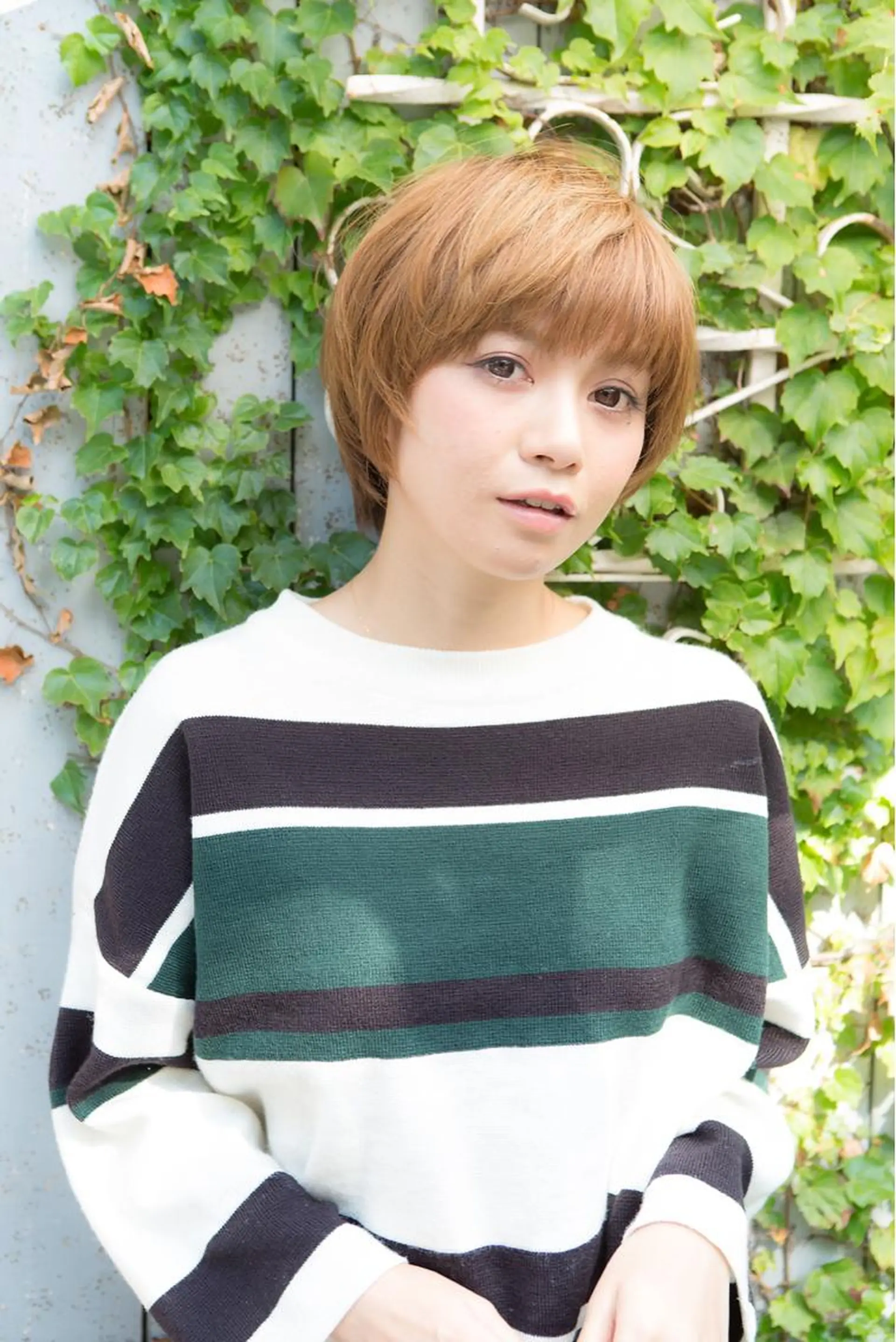 ショート カット トリートメント ショート/ボブ ハイトーン❤️原航平のヘアスタイル