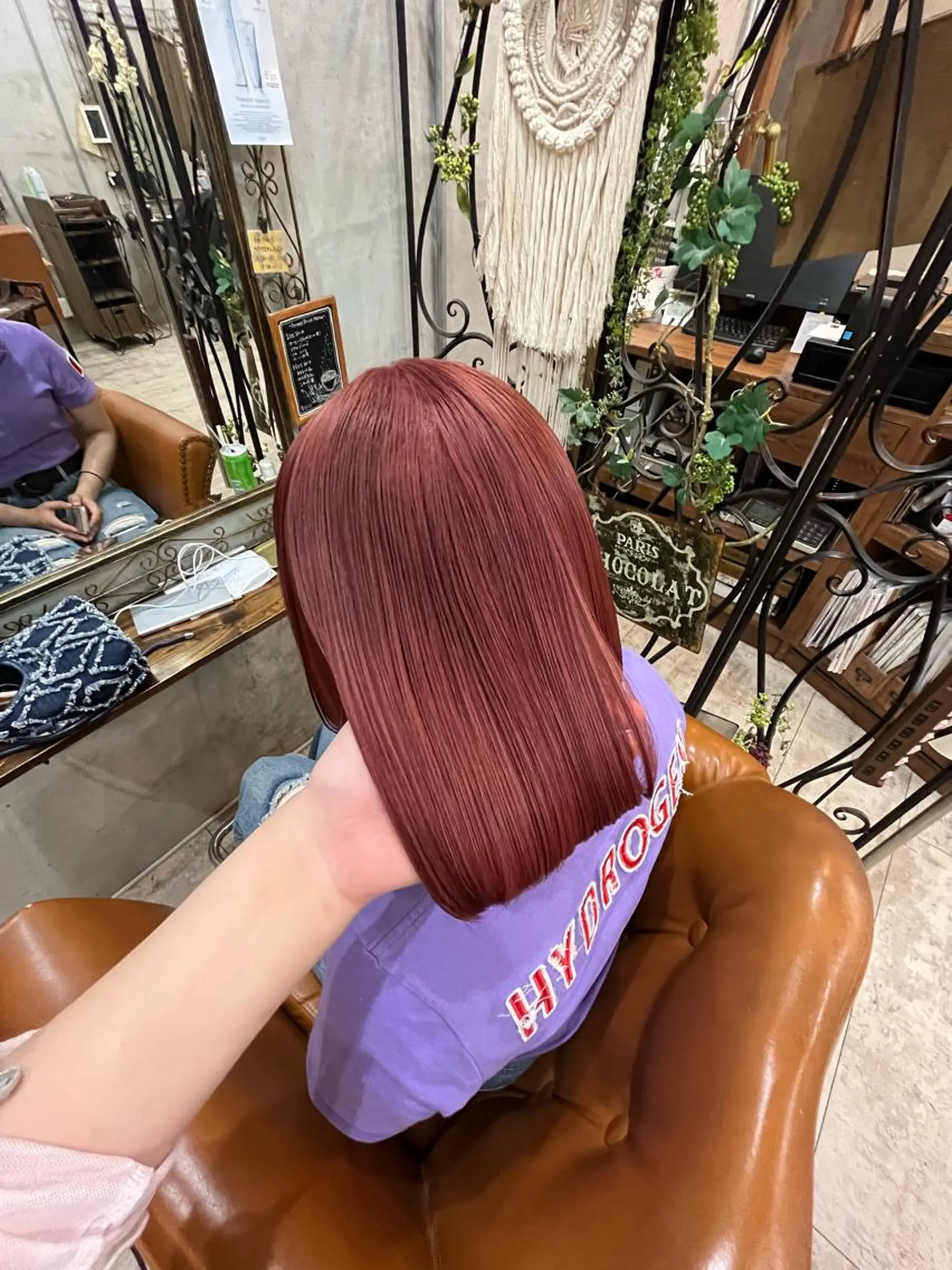 ショート カラー カット ヘアカラー トリートメント 艶髪/ハイトーン/ ヘアセット/モエノのヘアスタイル