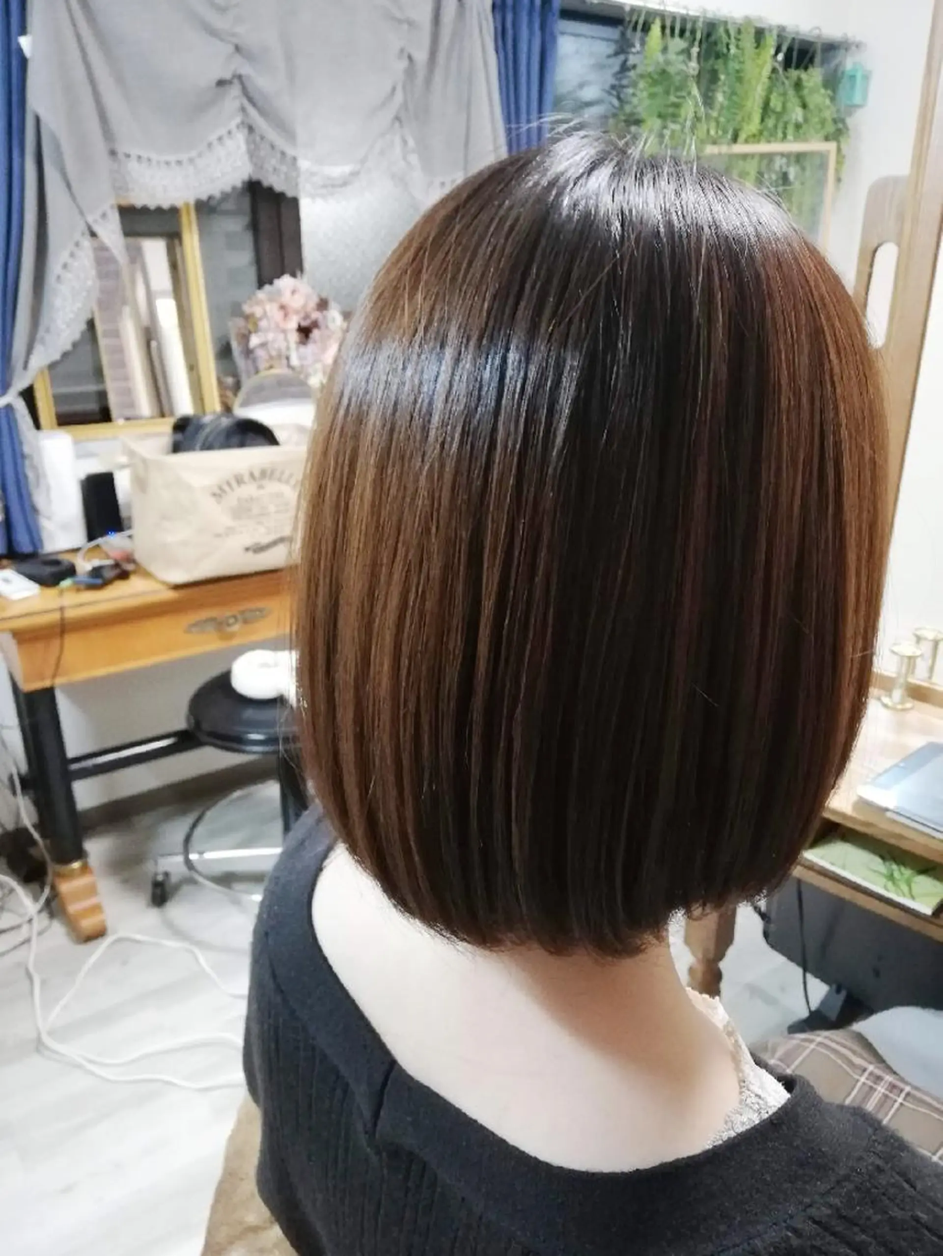 パーマ 髪質改善 パーマ トリートメント 池田 恵久美のヘアスタイル