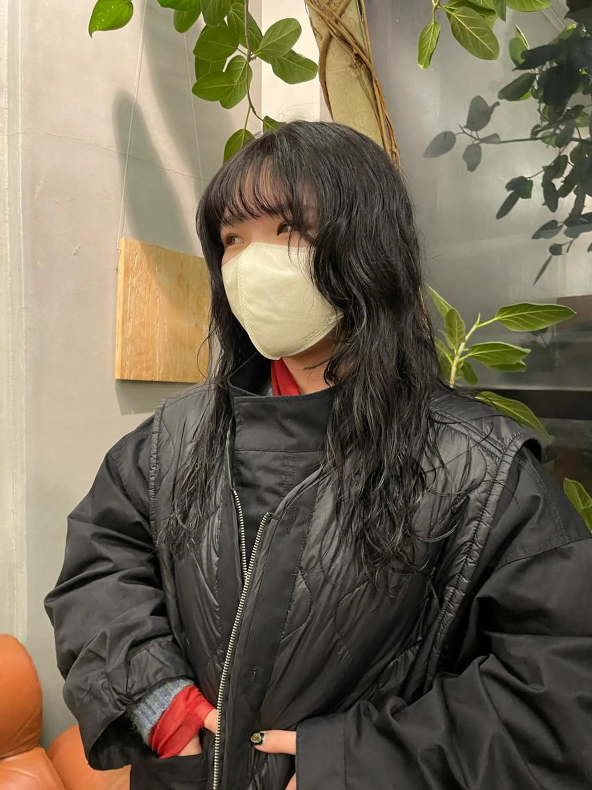 ロング カラー パーマ DEE okumuraのヘアスタイル