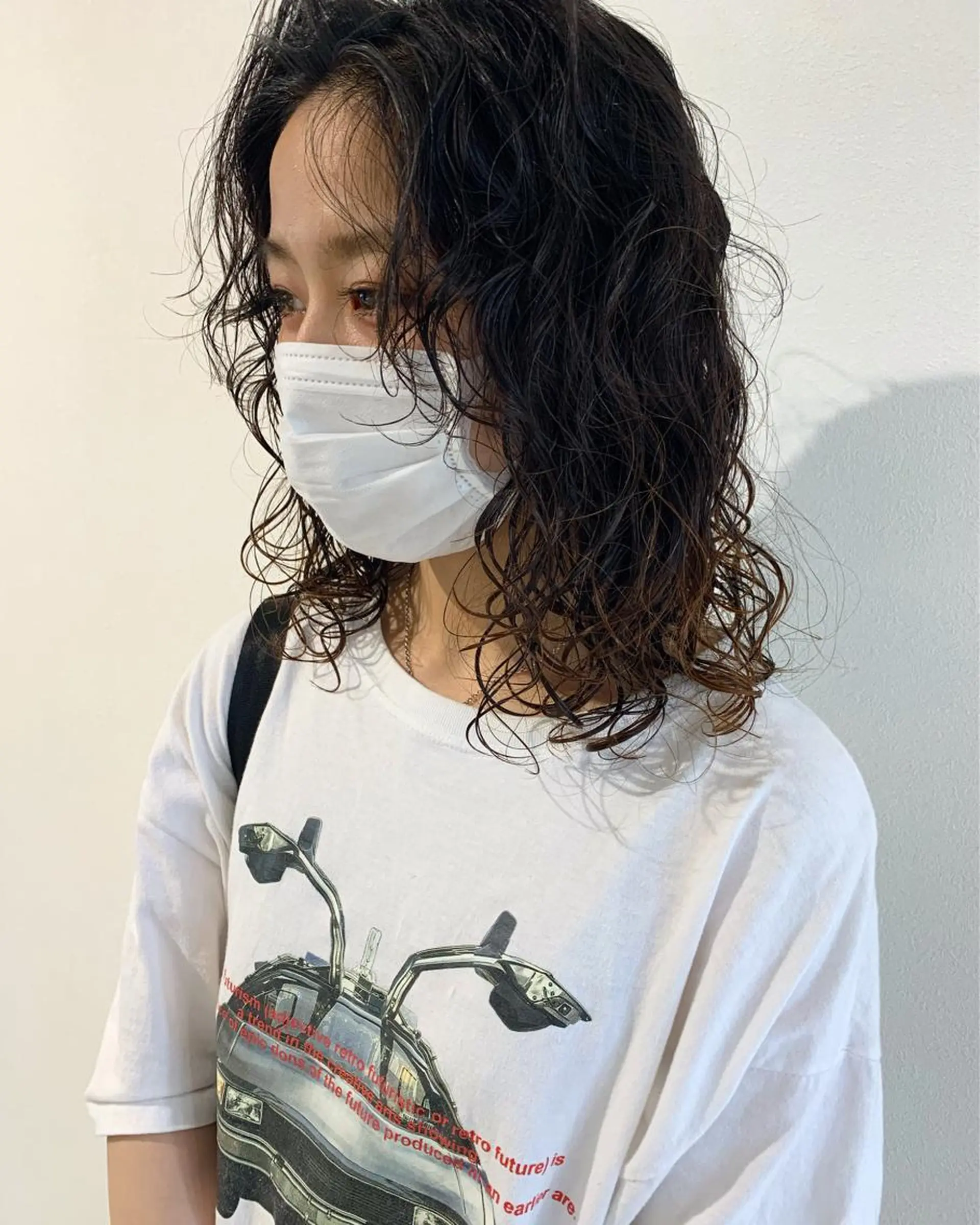 ミディアム パーマ ミディアムパーマ カット パーマ ANY／SUE 千葉パーマのヘアスタイル