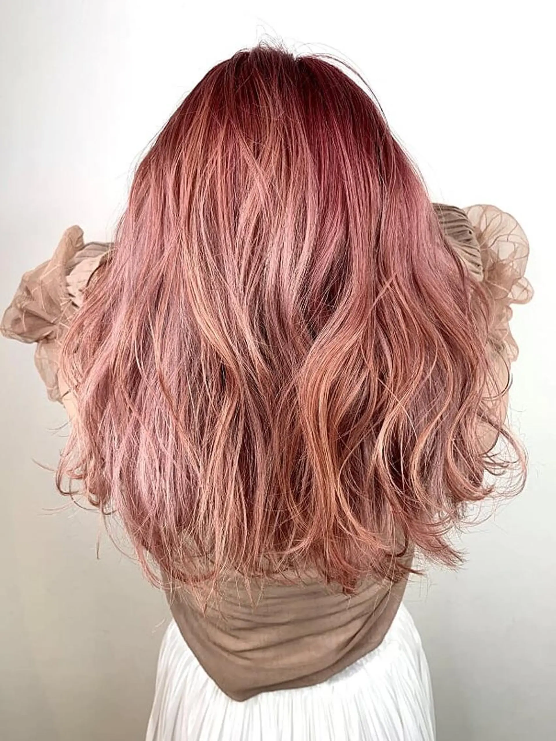 ロング カラー カット ヘアカラー トリートメント ブリーチ/髪質改善/ レイヤー/YUTO‎のヘアスタイル