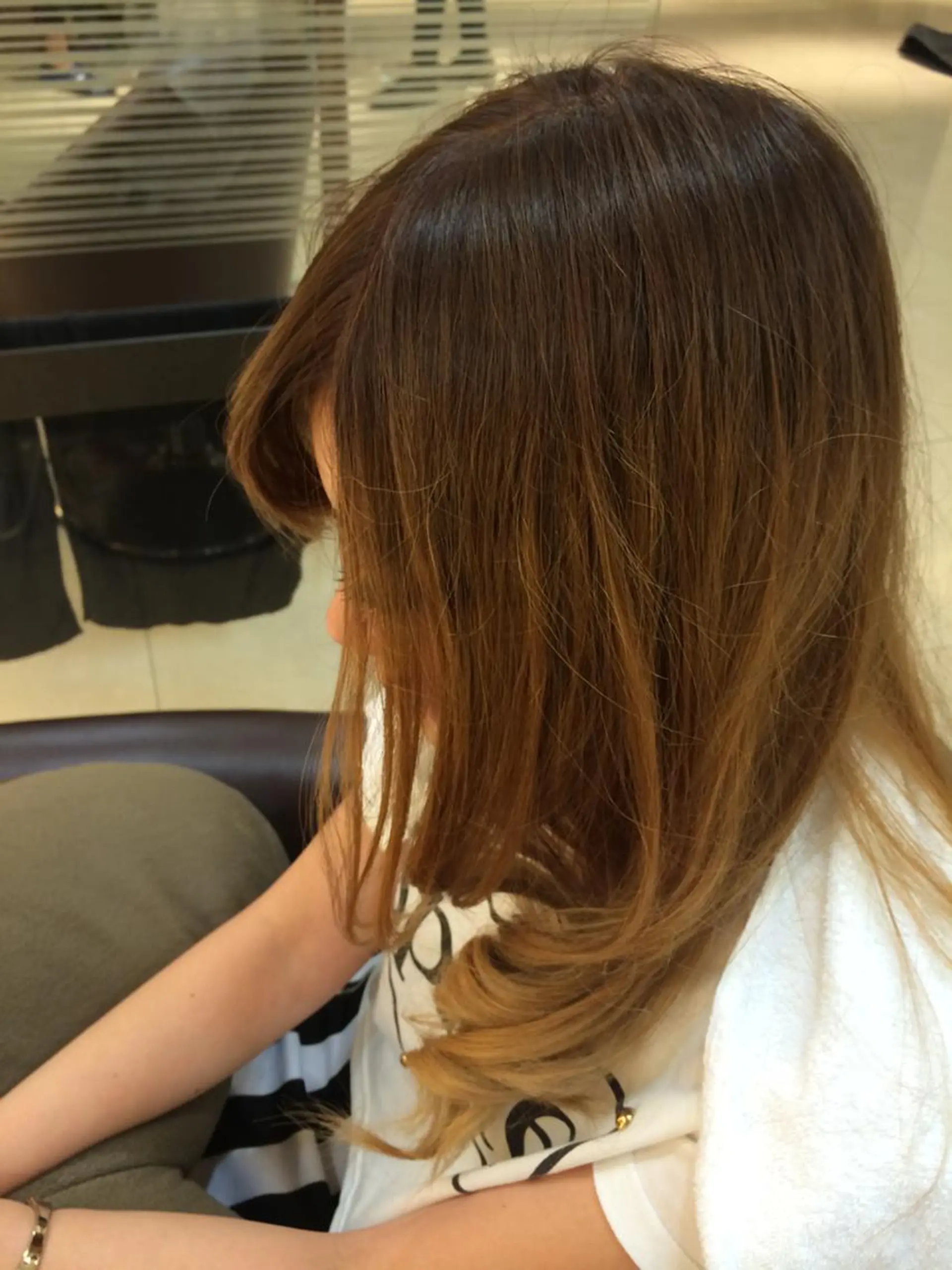 ロング カラー グラデーションカラー 似合わせ/代表 髪質改善/山田将大のヘアスタイル