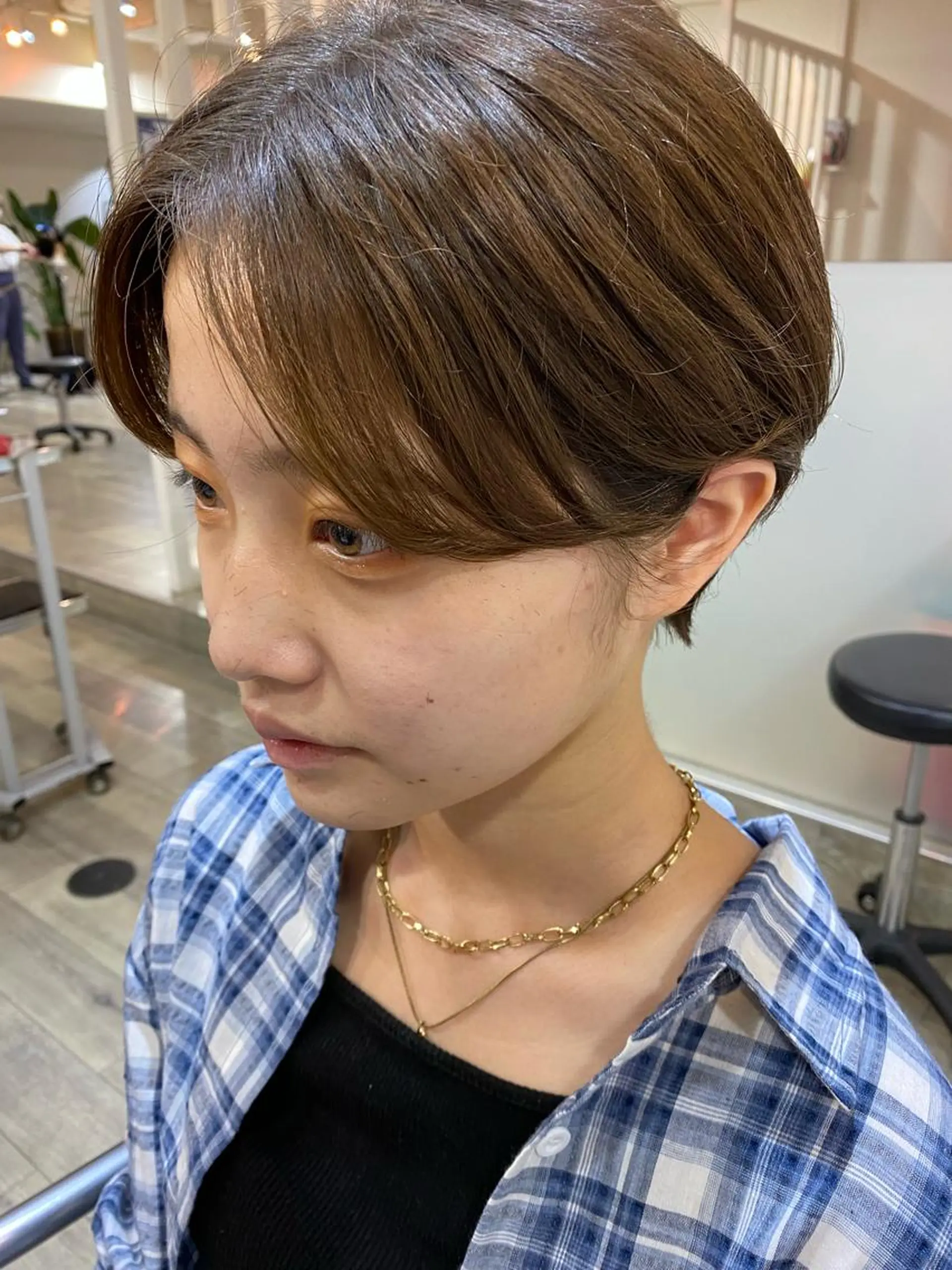 ショート W所属・小林 朋花のヘアスタイル