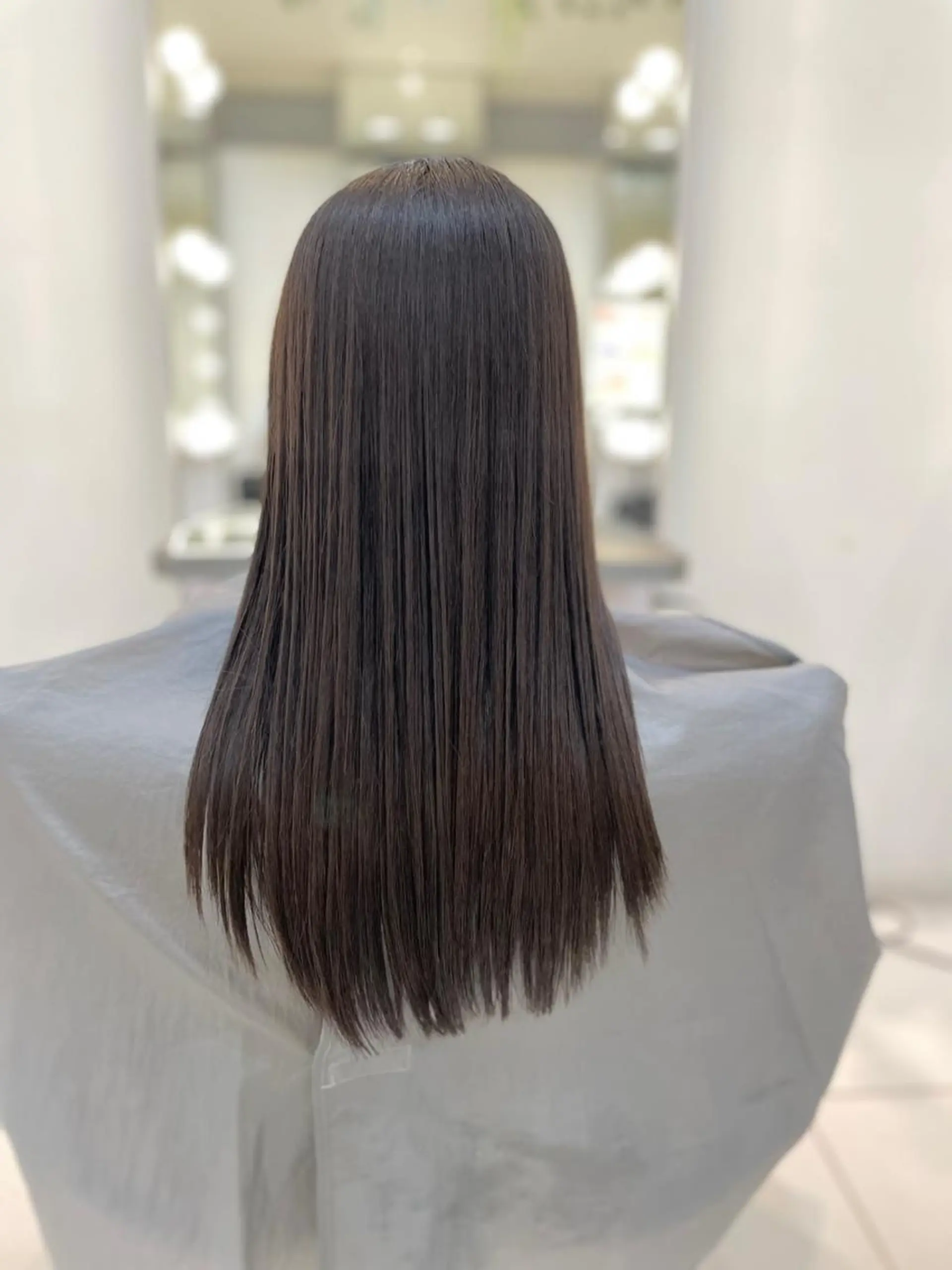 セミロング ショートボブ セミロングパーマ ボブ くせ毛 髪質改善 salowin suite 柏所属・髪質改善特化 専門美容師オクダ♂のヘアスタイル