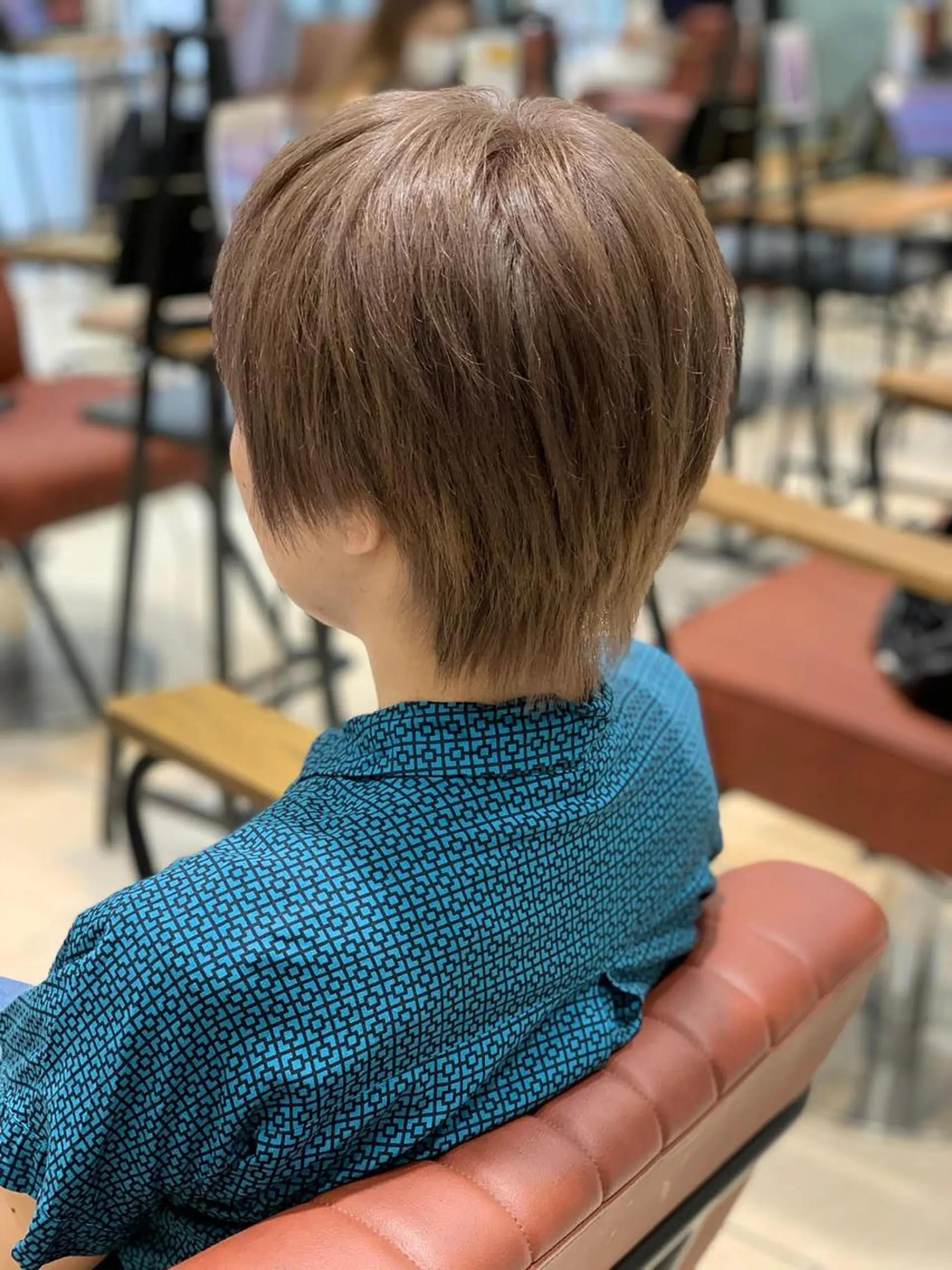 ショート カラー ベージュカラー ヘアカラー 髪質改善カラーリスト /根本雄貴のヘアスタイル