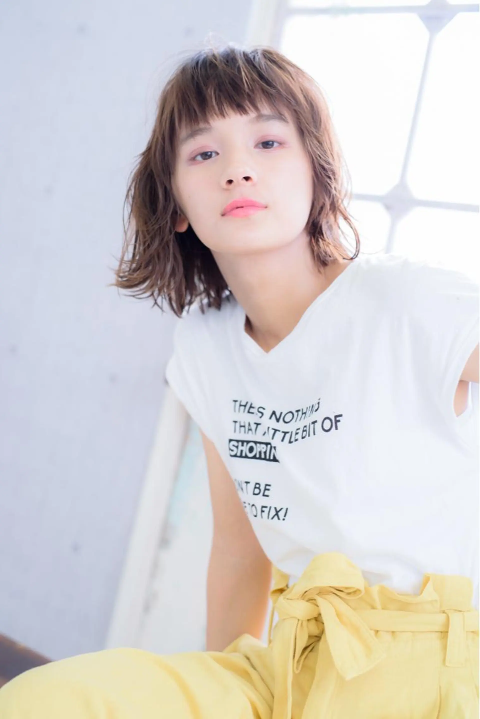 ショート カラー 似合わせカット カット ヘアカラー トリートメント Neolive caffのヘアスタイル