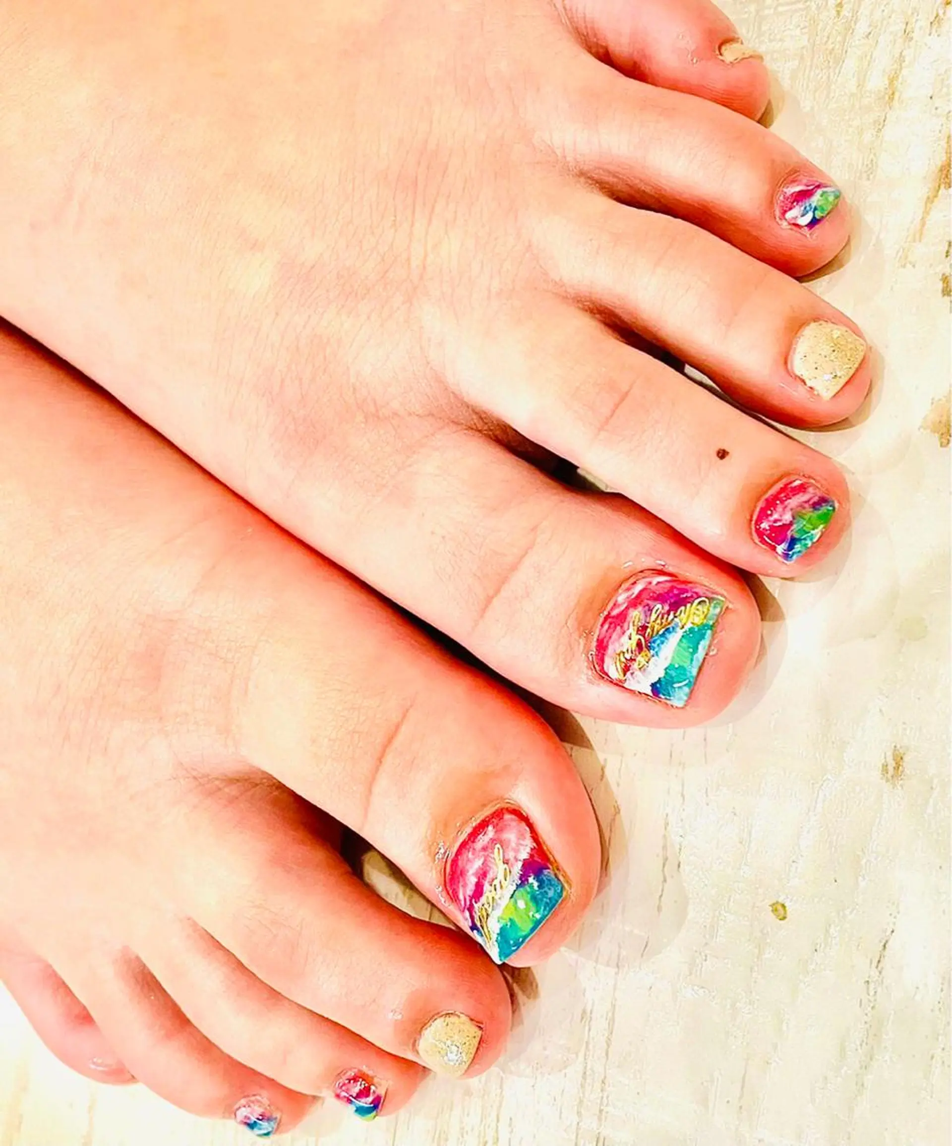 ネイル フットネイル Ｈ3（エイチスリー）所属・H3 hitoのネイルデザイン