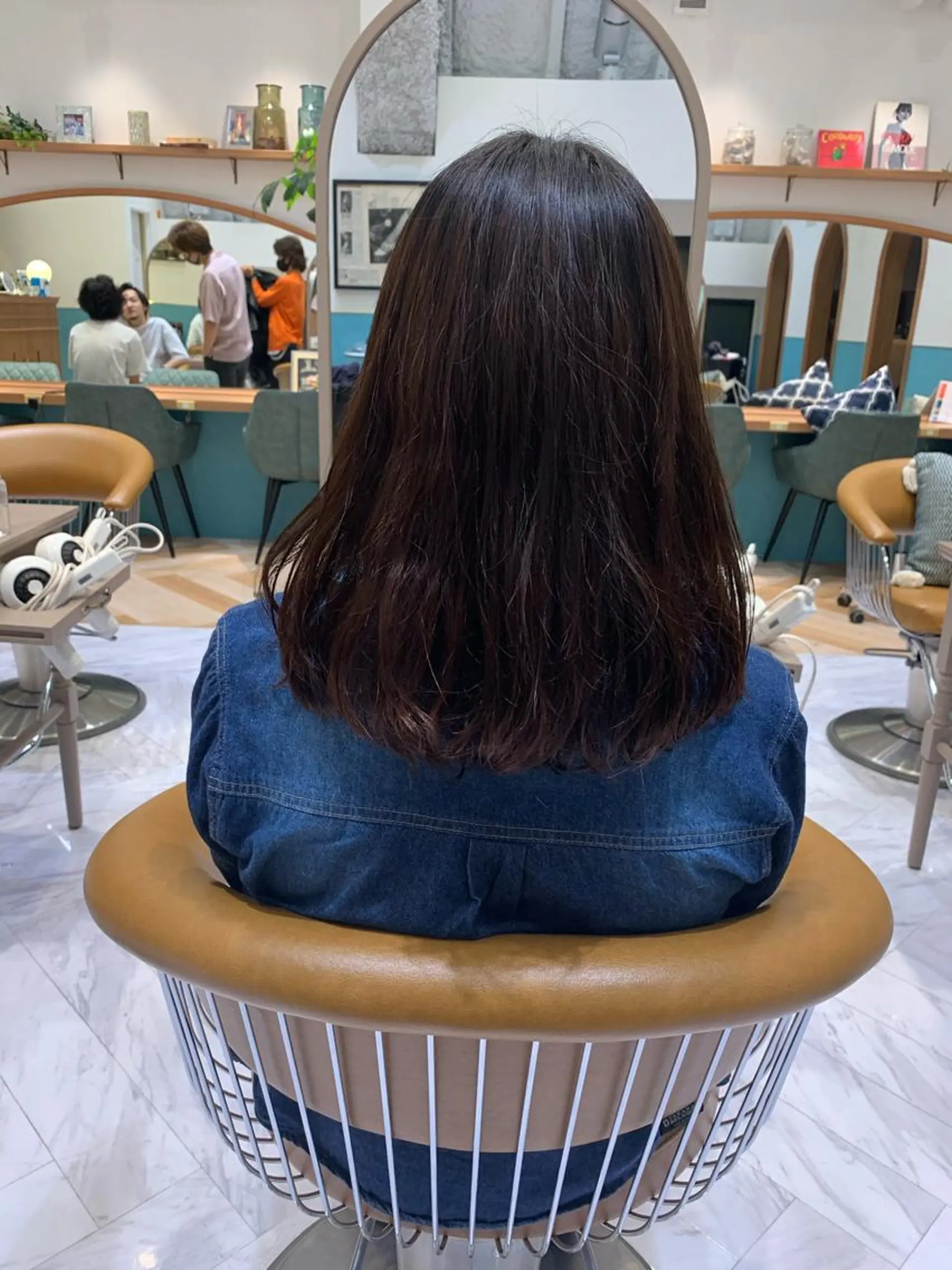 ミディアム カラー ✄個性を生かす✄ 𝒉a𝒓u𝒏aのヘアスタイル