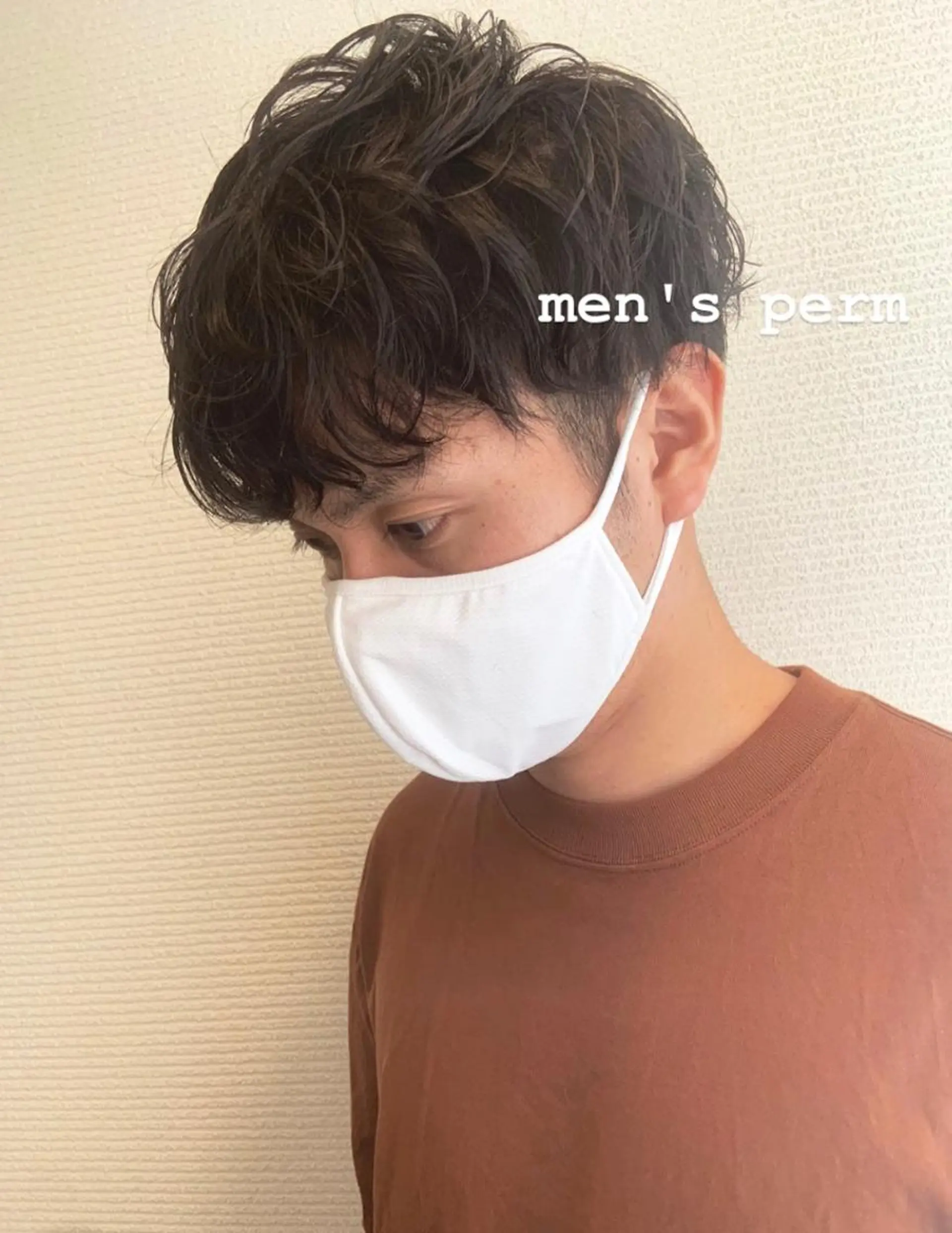 パーマ メンズ メンズパーマ 韓国ヘア🇰🇷 YURIYAのヘアスタイル