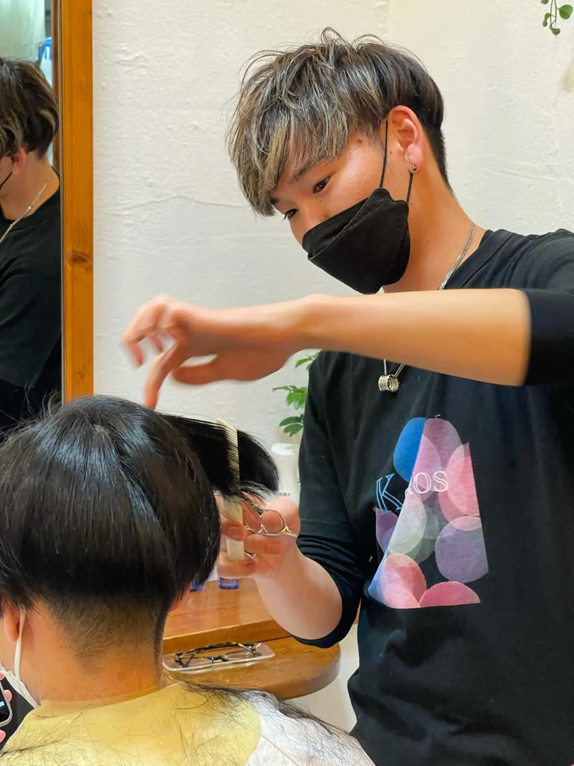 ショート メンズ 神山 滉平のヘアスタイル