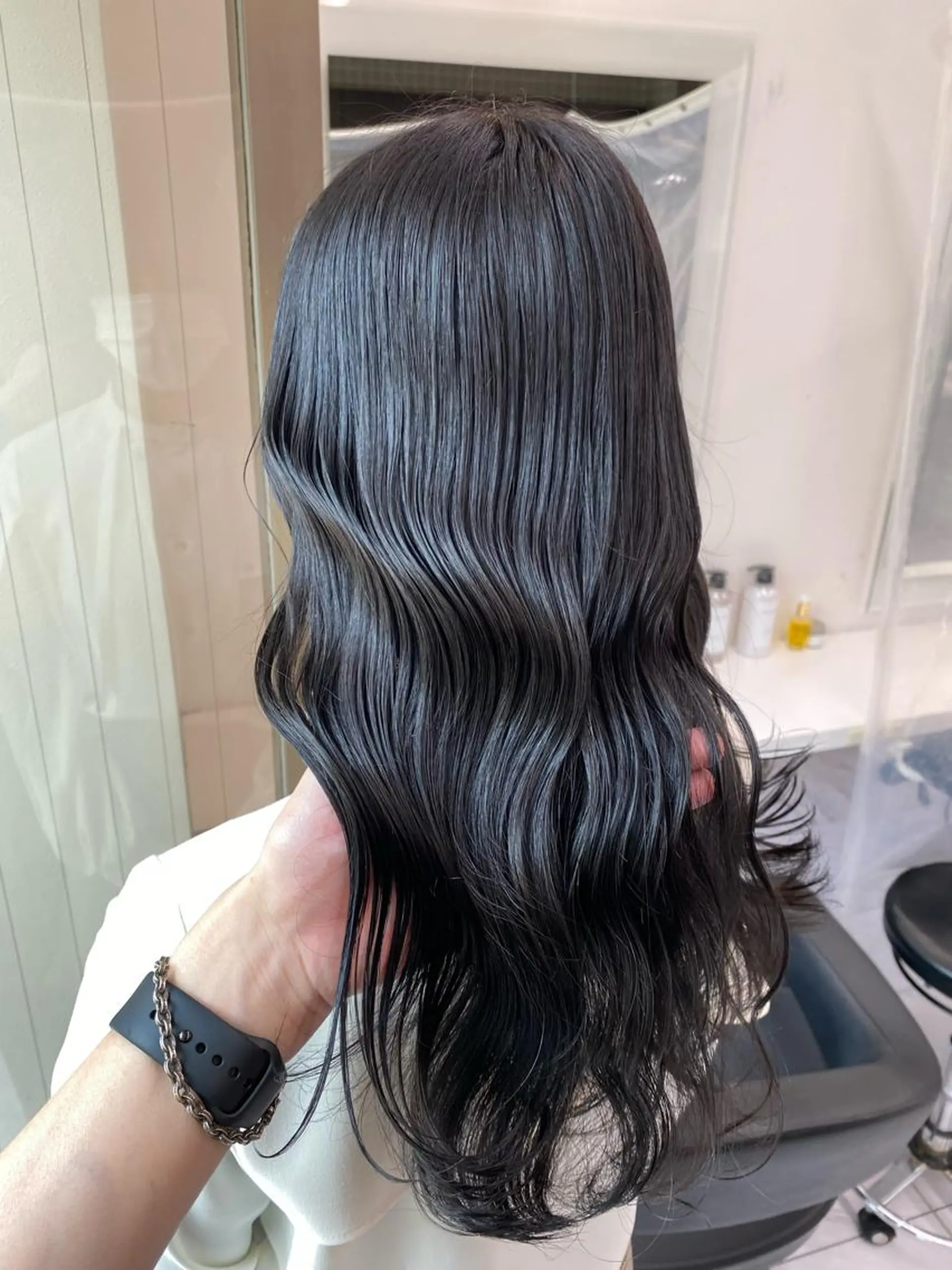 セミロング カラー レイヤー/韓国❣️ 髪質改善/亘紘輝のヘアスタイル