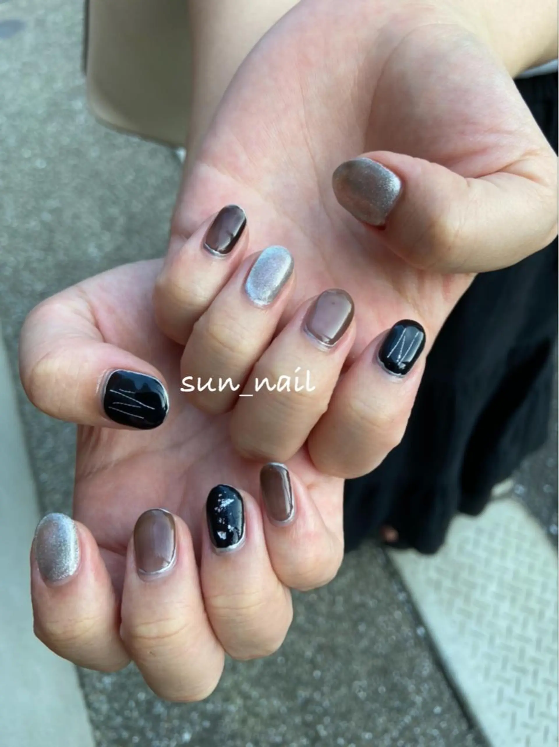 ネイル アートネイル クリアネイル ミラーネイル ニュアンスネイル . unffのネイルデザイン