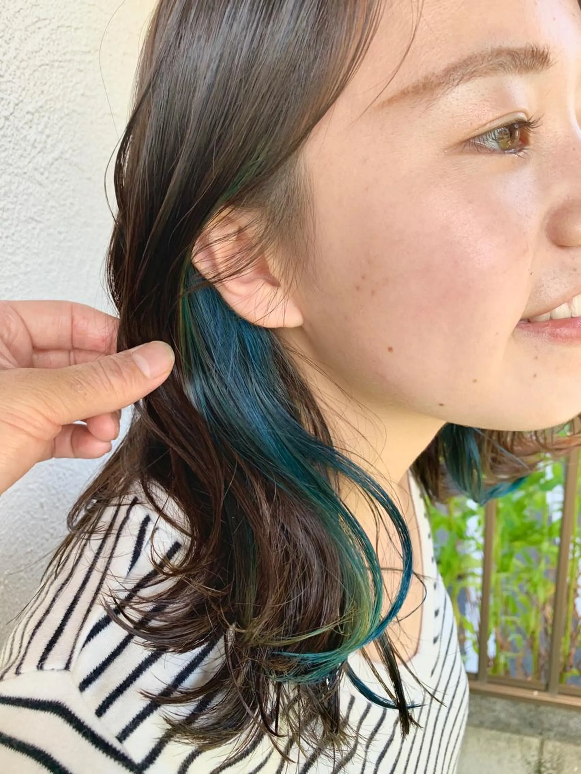 ミディアム 小杉輝/ショート /艶カラー✨のヘアスタイル