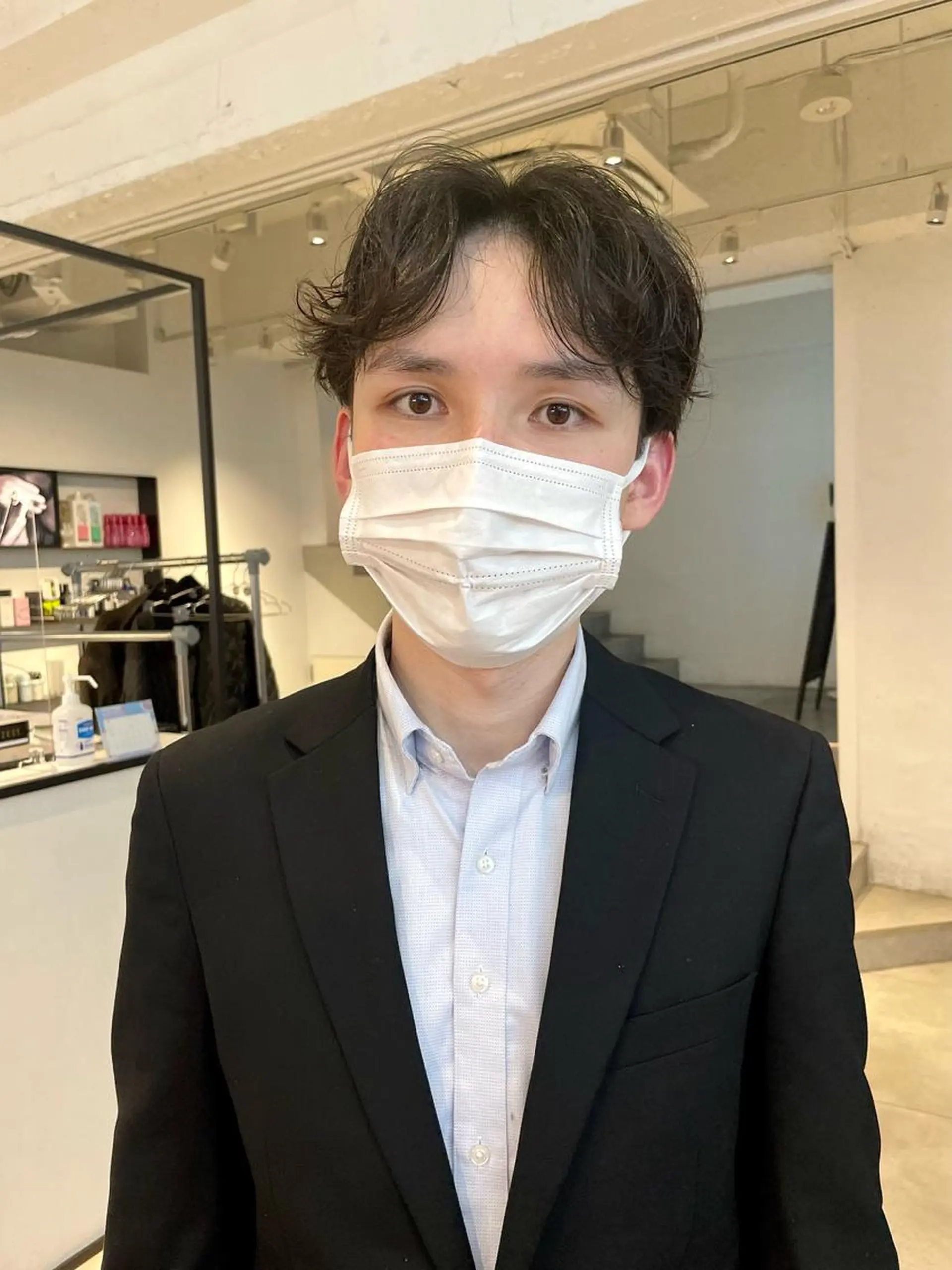 ショート パーマ メンズ 🇰🇷カルマパーマ kaito🇰🇷のヘアスタイル