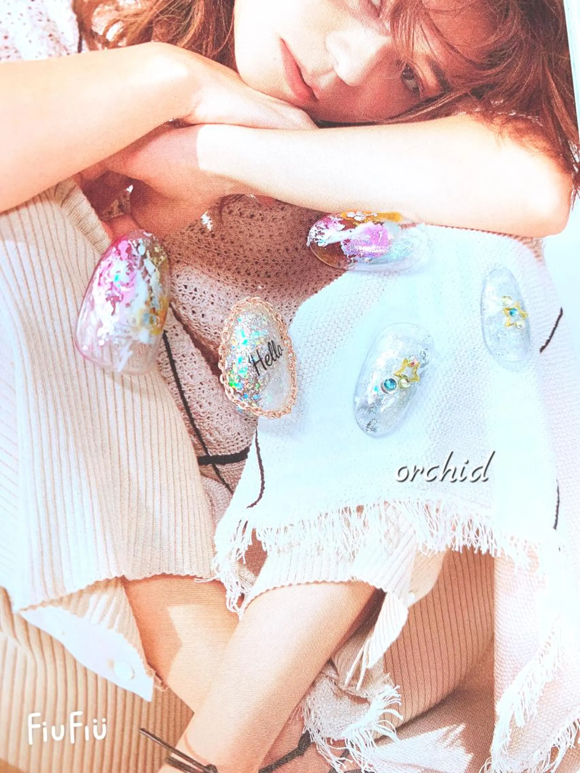 ネイル orchid ♡オーキッドのネイルデザイン