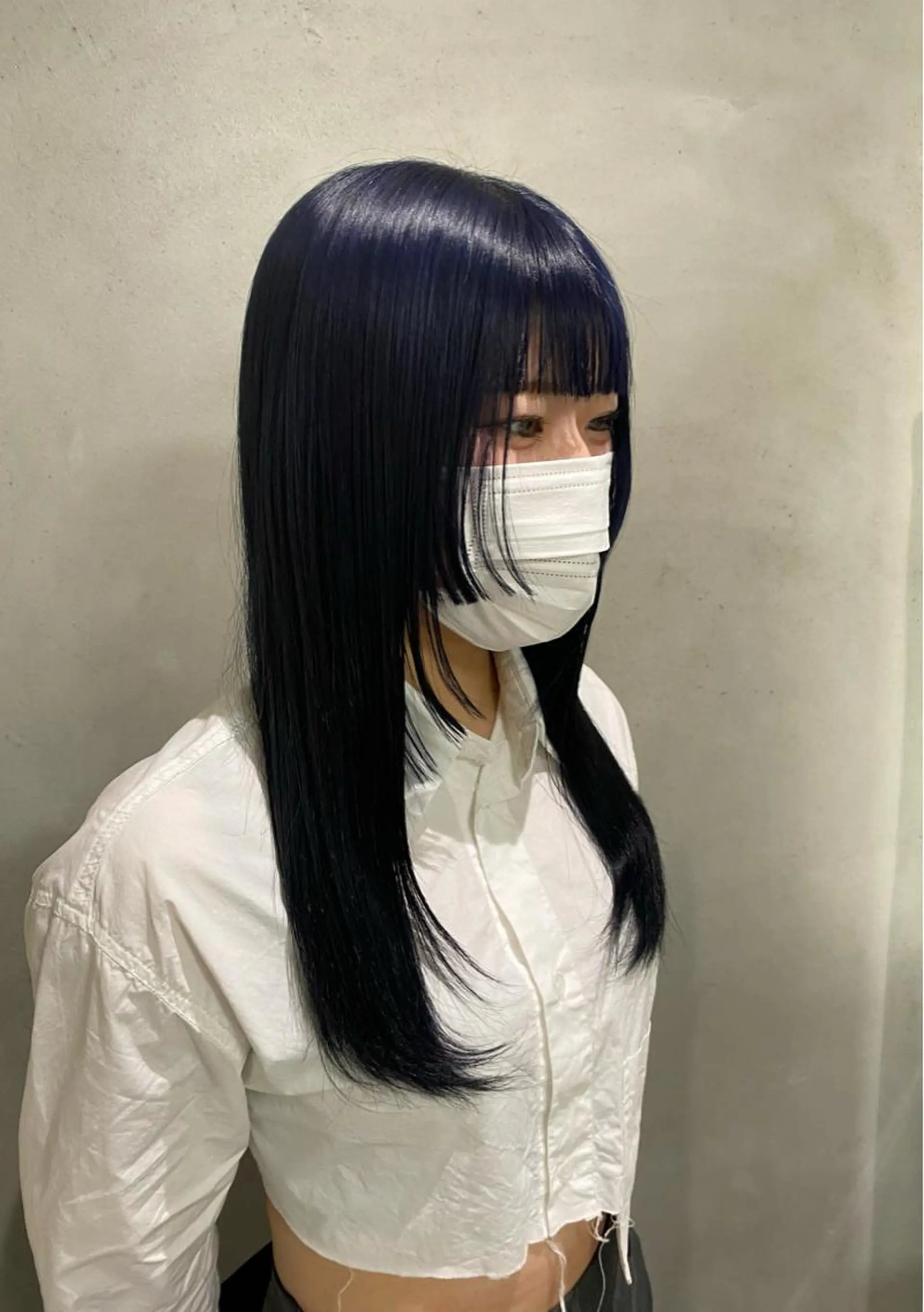 ロング 韓国風モテヘア 🇰🇷aki♡のヘアスタイル