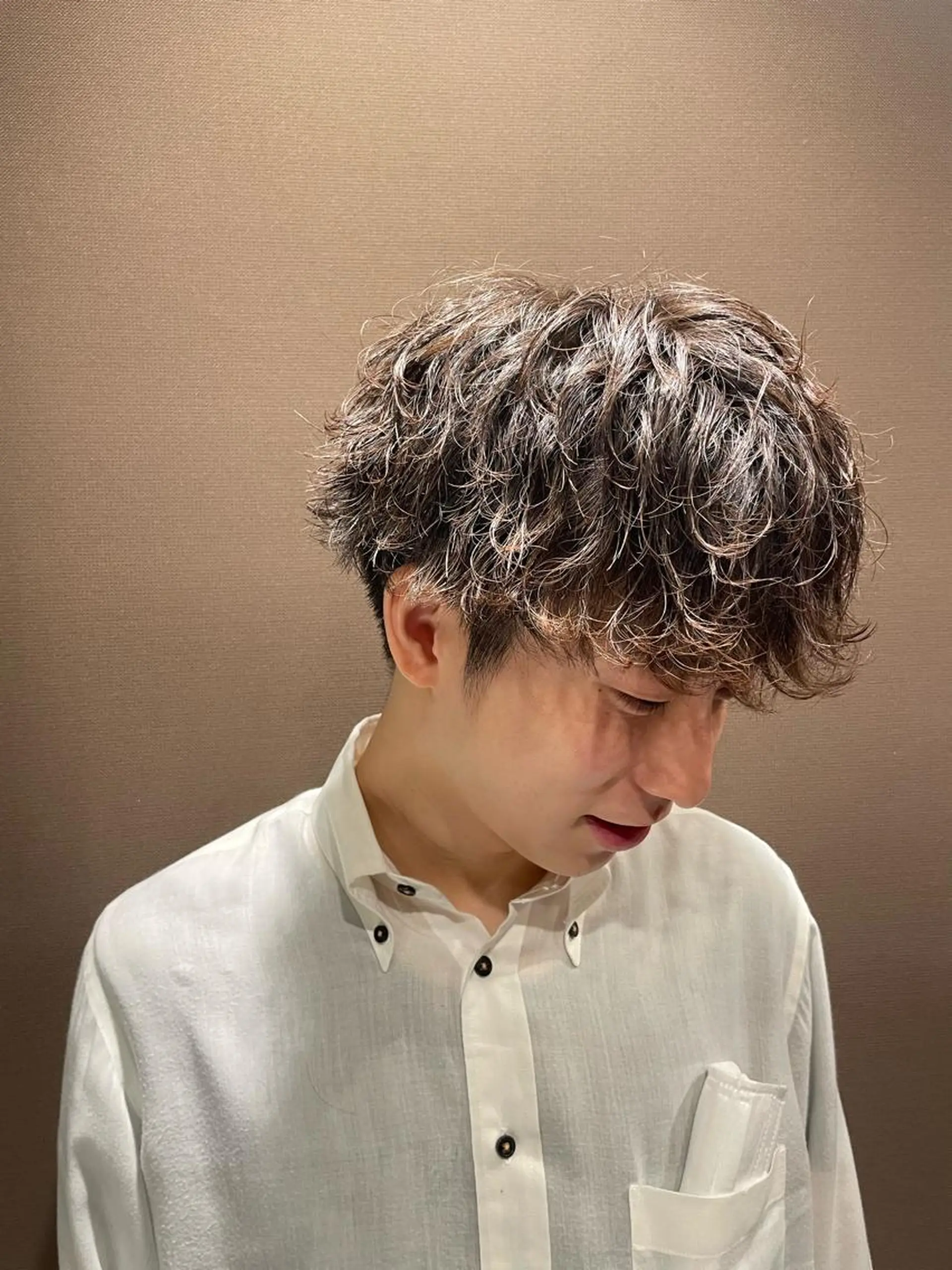 パーマ ヒロ銀座 無料急募‼️小野のヘアスタイル