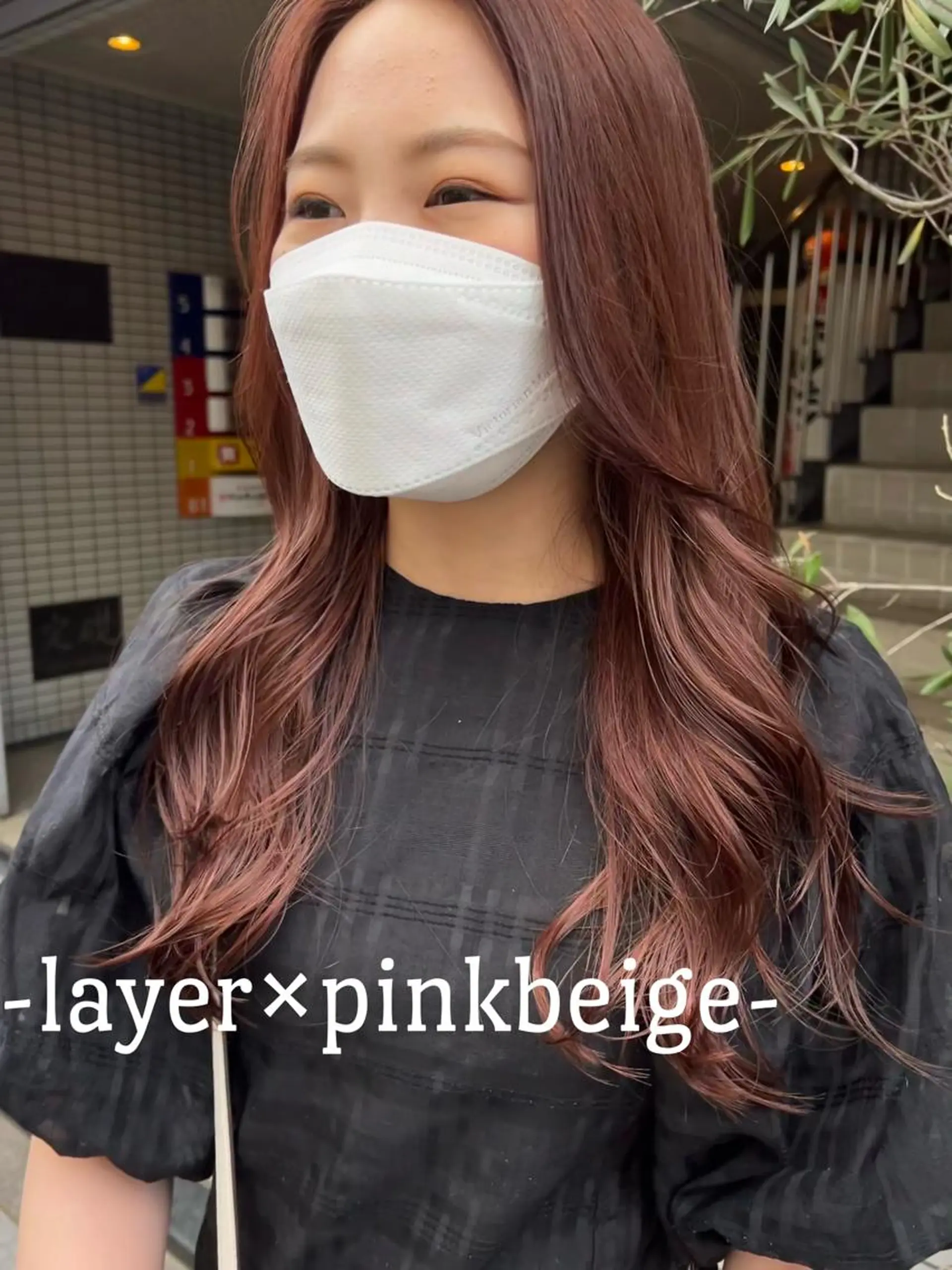 セミロング カット ヘアカラー トリートメント 韓国ヘア🇰🇷/ レイヤーカット✂︎のヘアスタイル