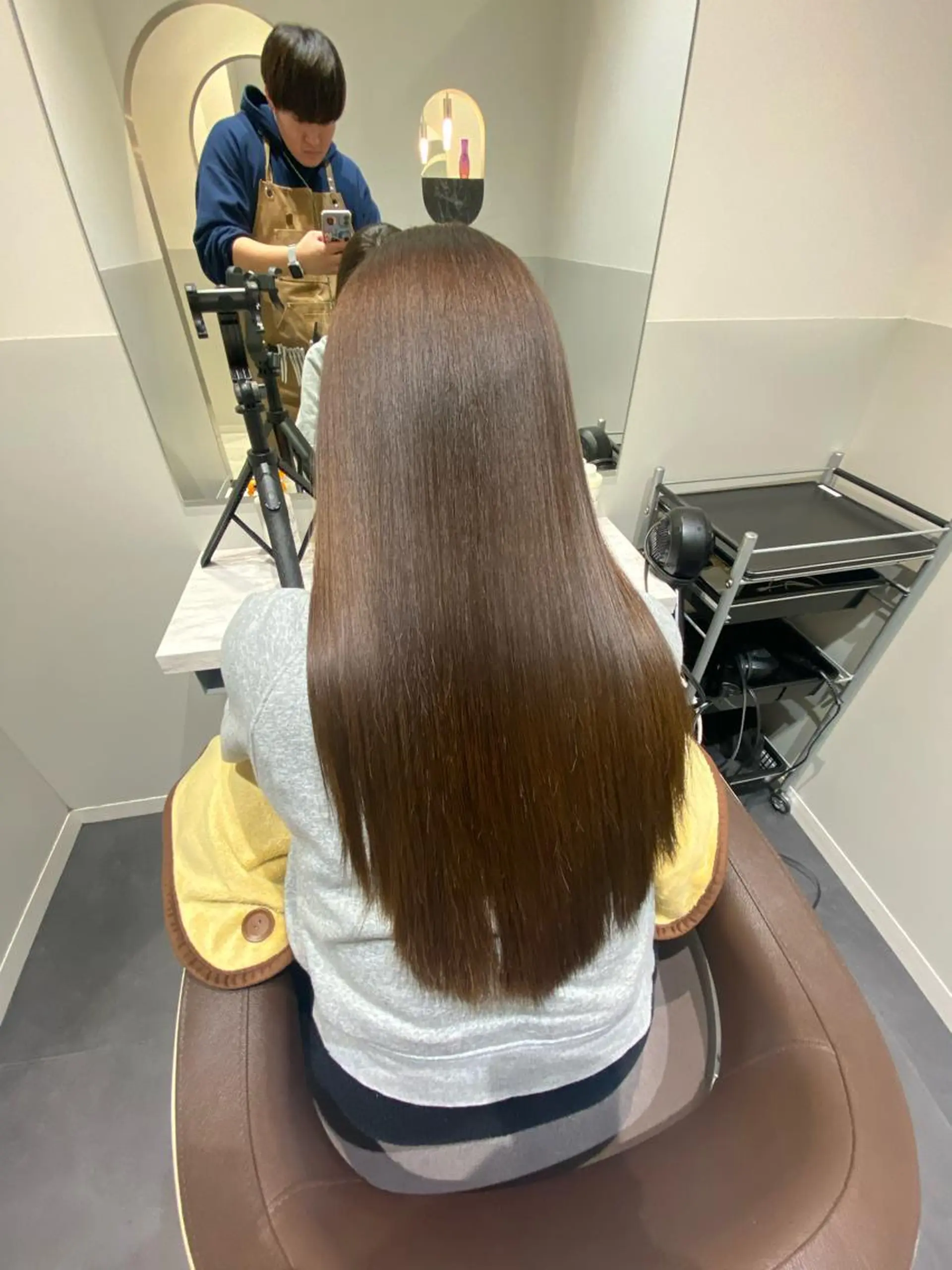 ロング カラー ヘアアレンジ 🫧新宿 髪質改善 /サスケ🫧のヘアスタイル