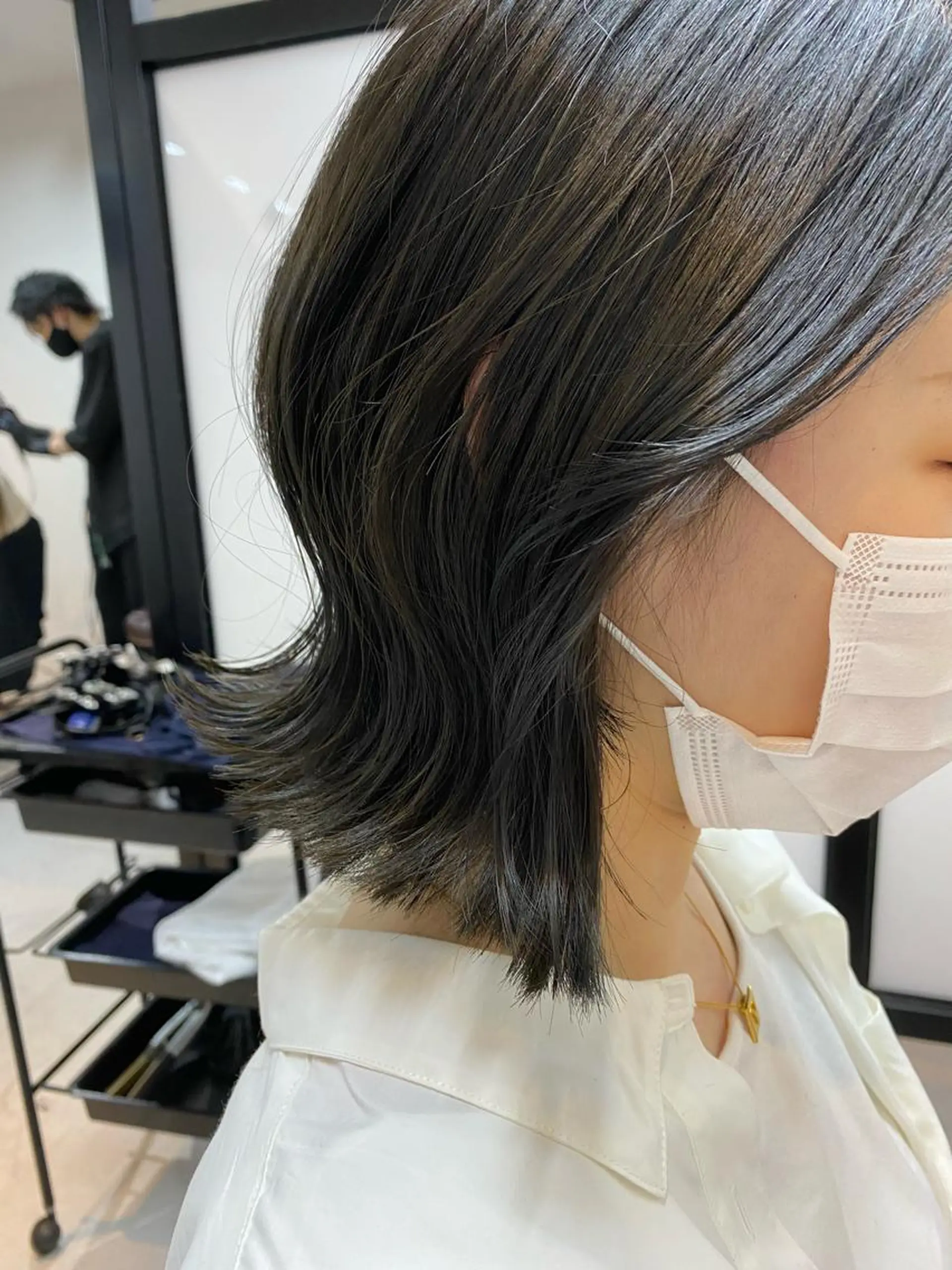 ショート ヘアカラー トリートメント 透明感/ツヤ髪/ さら艶/前田祥汰のヘアスタイル