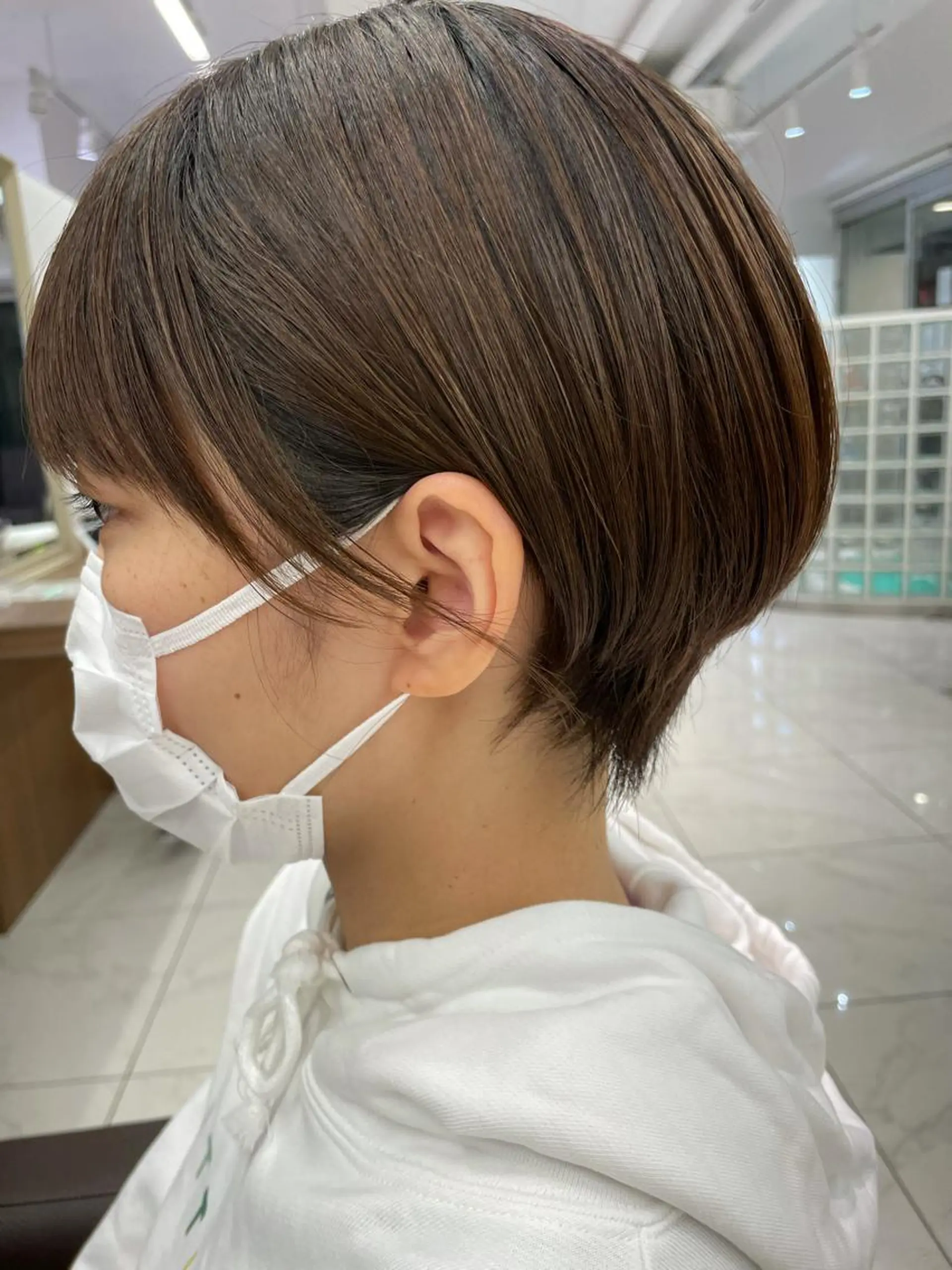 ショート カラー カット ヘアカラー 福島成美/髪質改善 縮毛矯正/カラーのヘアスタイル