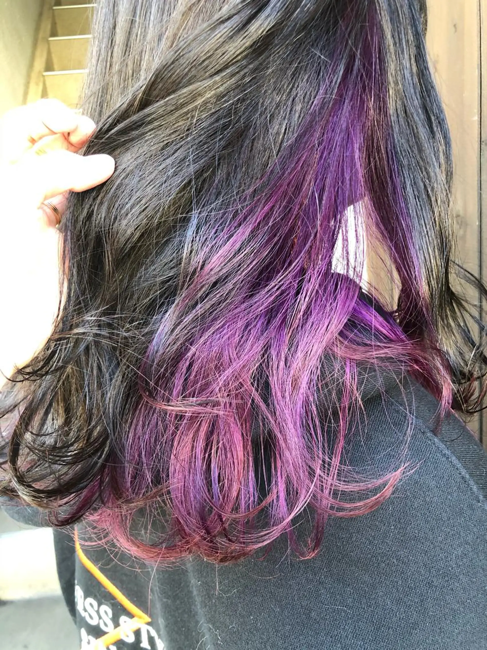 セミロング ヘアカラー 國次 夕貴のヘアスタイル