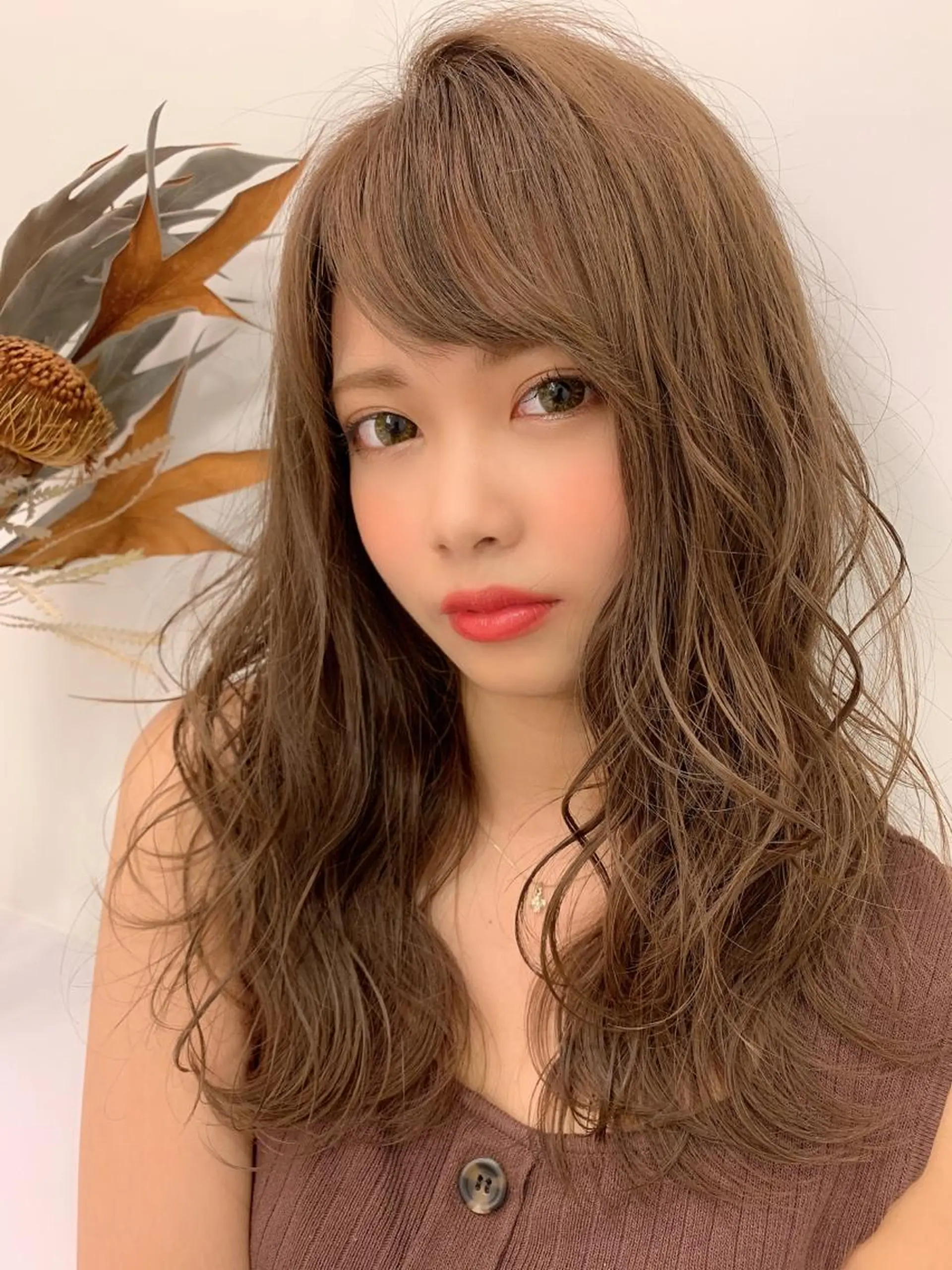 セミロング カラー カット ヘアカラー トリートメント 髪質改善will hairdesignのヘアスタイル