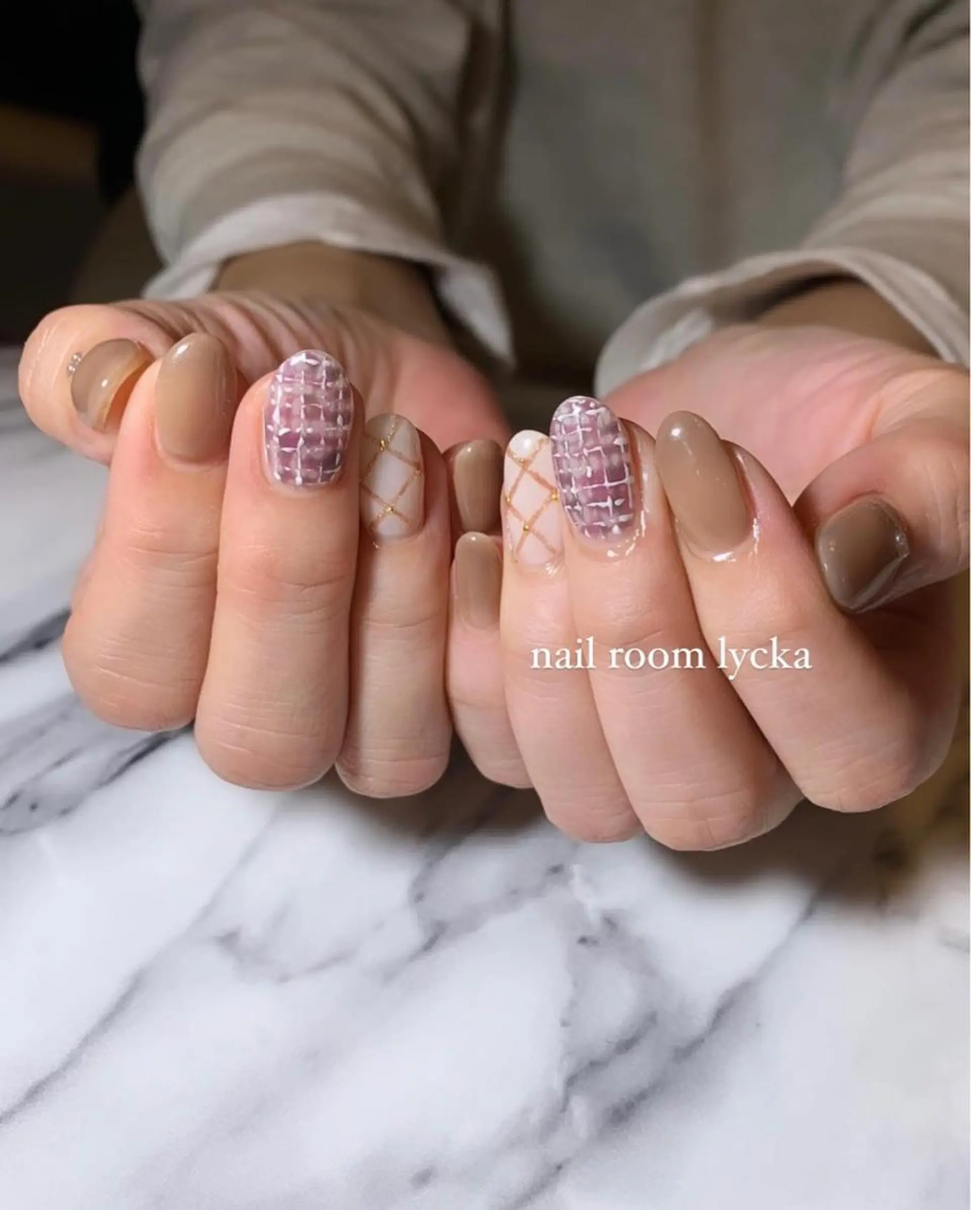 ネイル ﾈｲﾙﾙｰﾑﾘｯｶ 𝐦𝐚𝐲𝐮のネイルデザイン