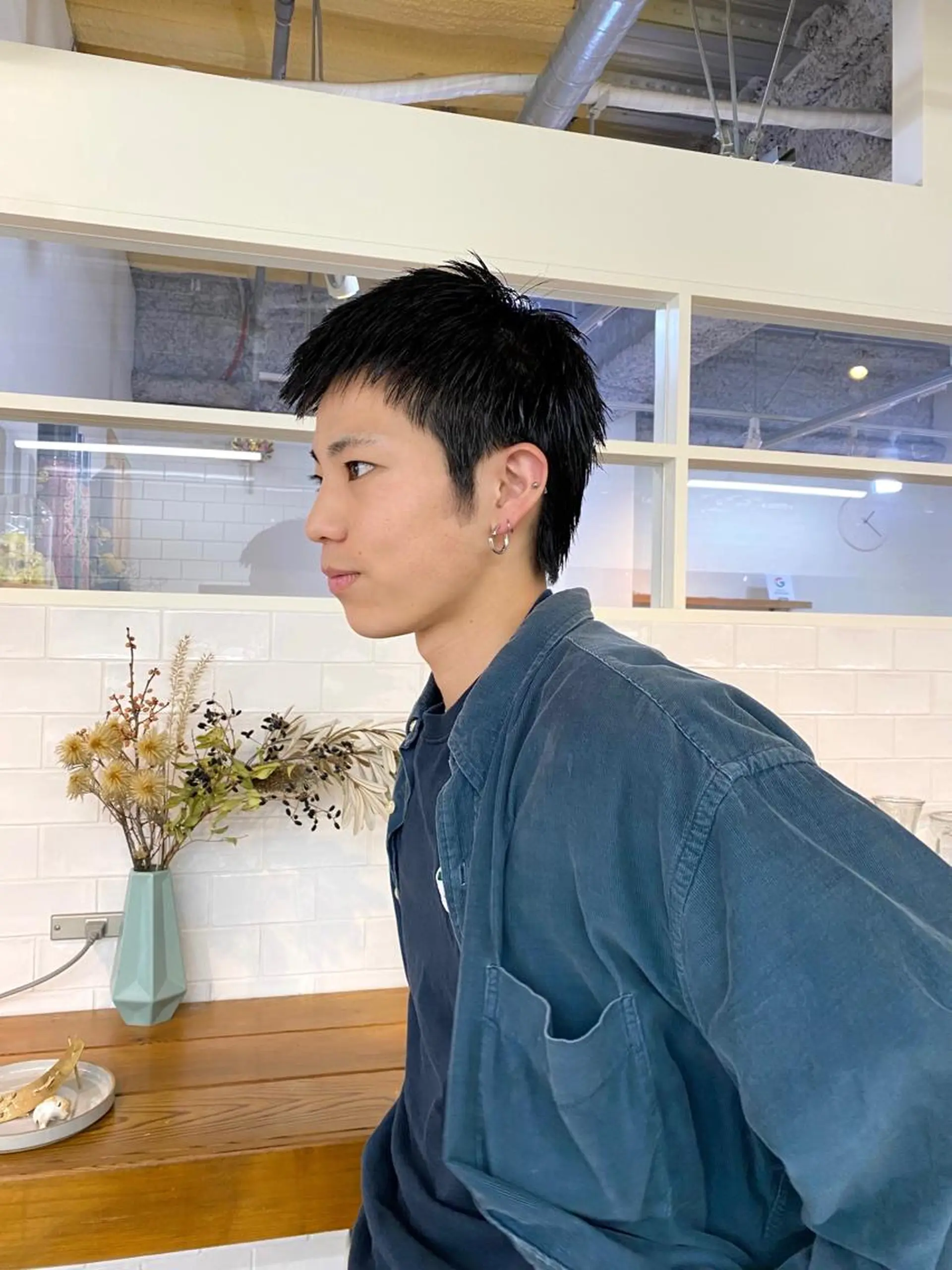 ショート メンズ カット トリートメント ヘッドスパ おしゃれパーマ メンズ特化/みーまんのヘアスタイル