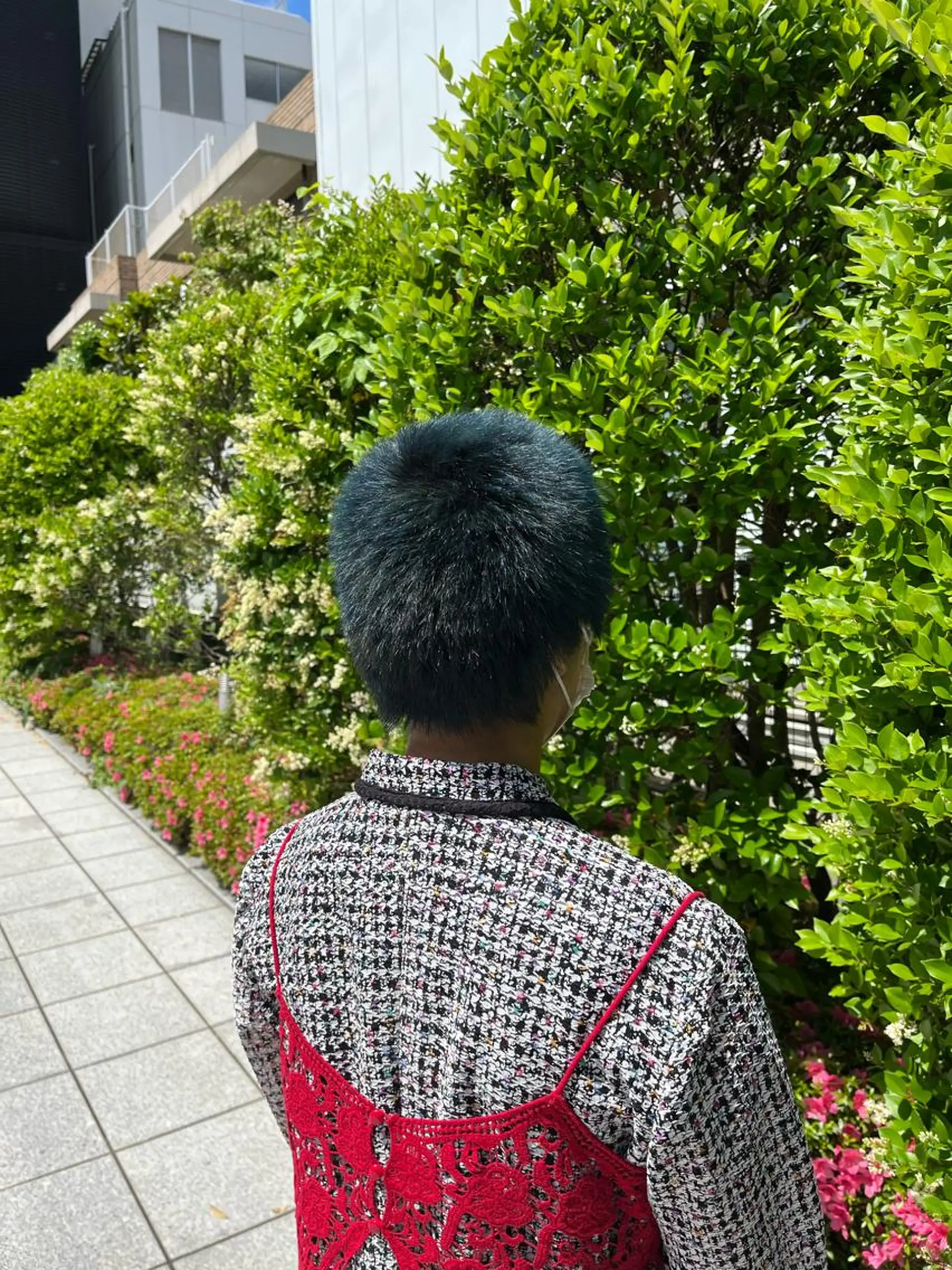 ショート カラー ヘアカラー トリートメント ヘアセット 🩶【推しハイトーン 】yuzu🩶のヘアスタイル