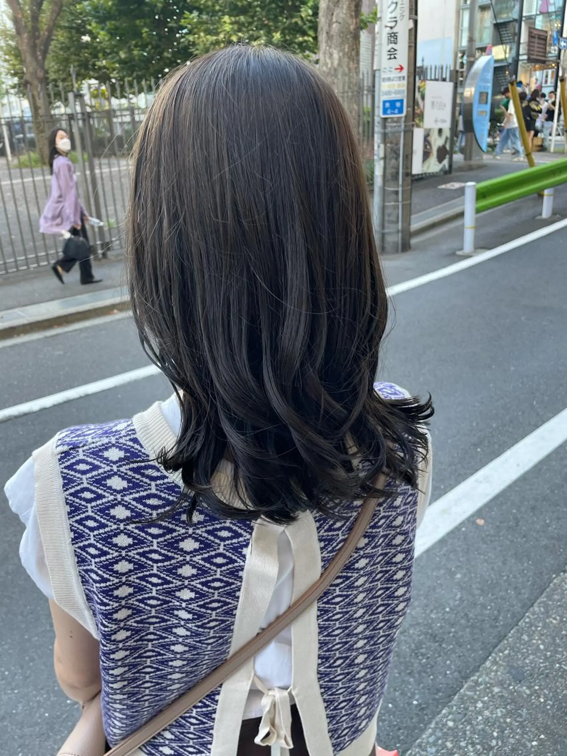 セミロング カラー キッズ オトナヘア🌸 harukaのヘアスタイル