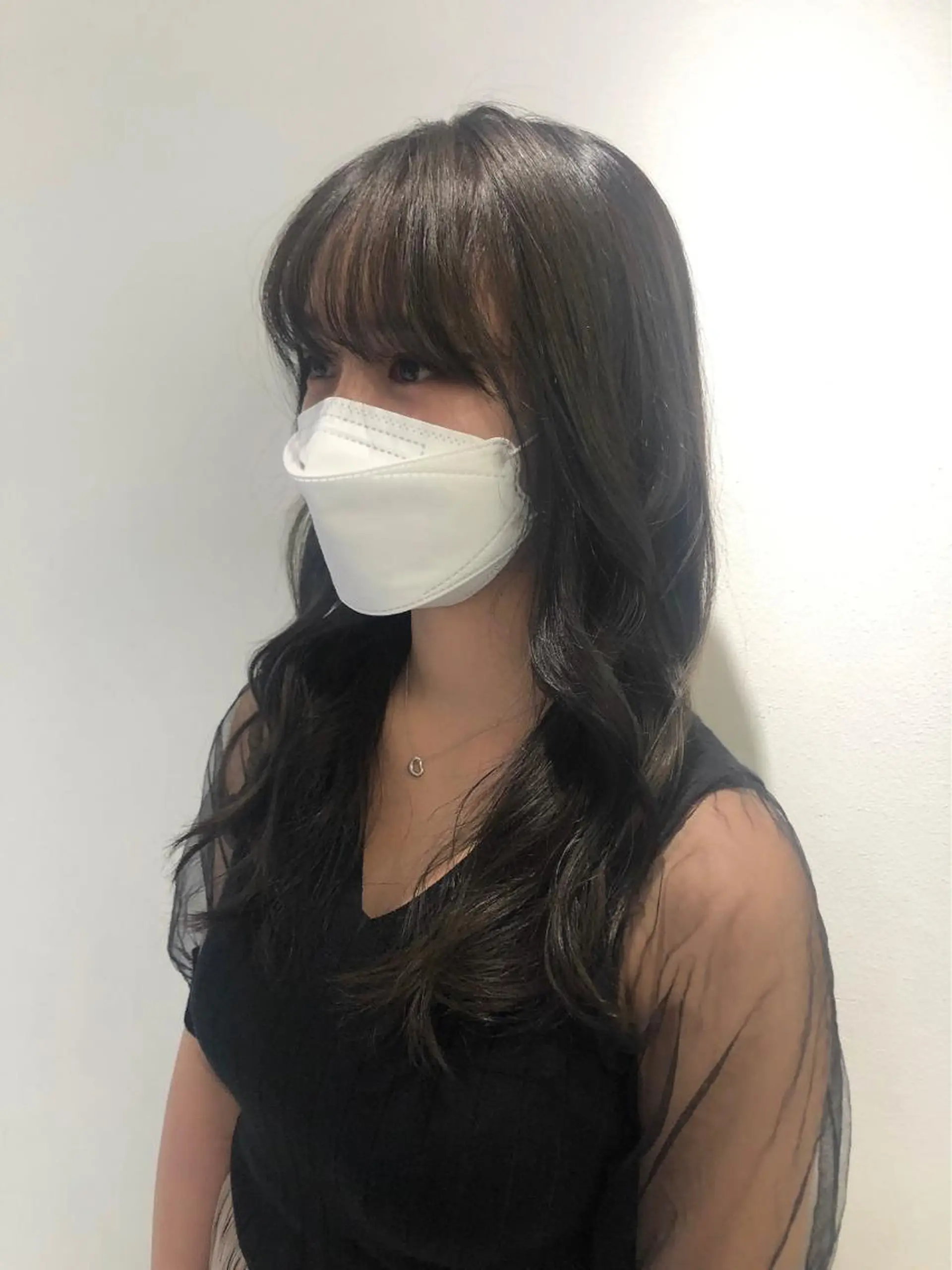 ロング カラー 吉田 美優のヘアスタイル