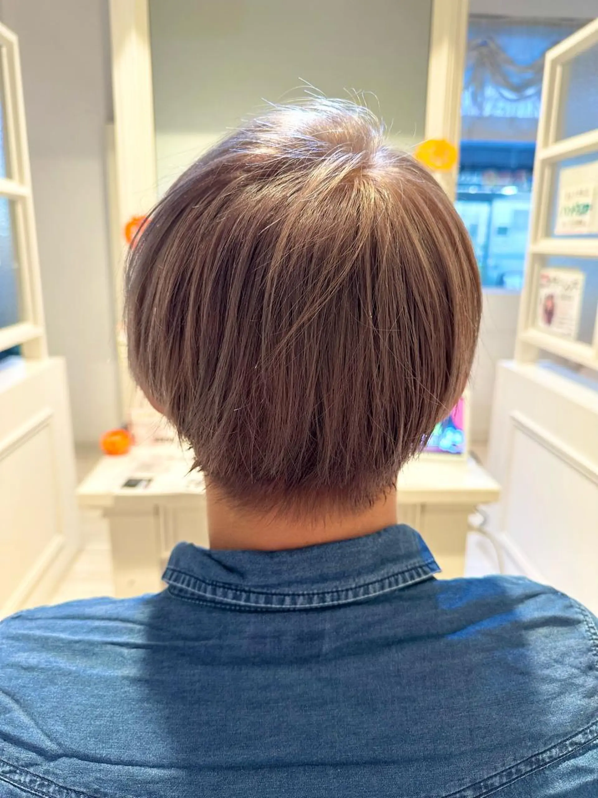 カラー メンズ ヘアカラー 髪質改善&ストレート ‪✂︎‬鈴木青樹のヘアスタイル