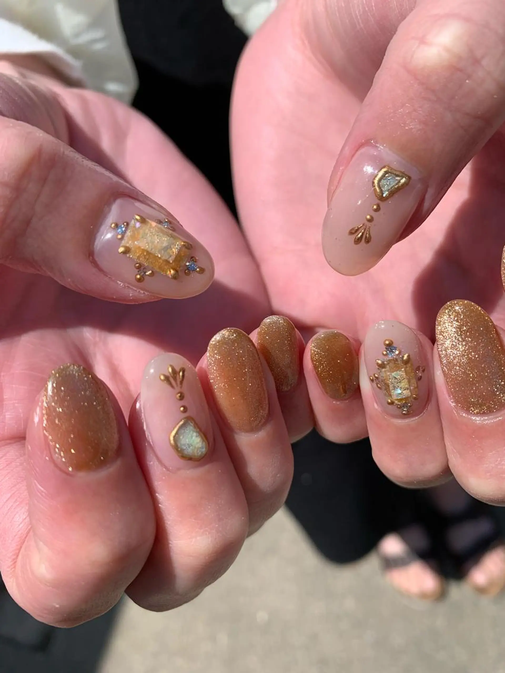 ネイル ハンドネイル 大崎 奈々のネイルデザイン