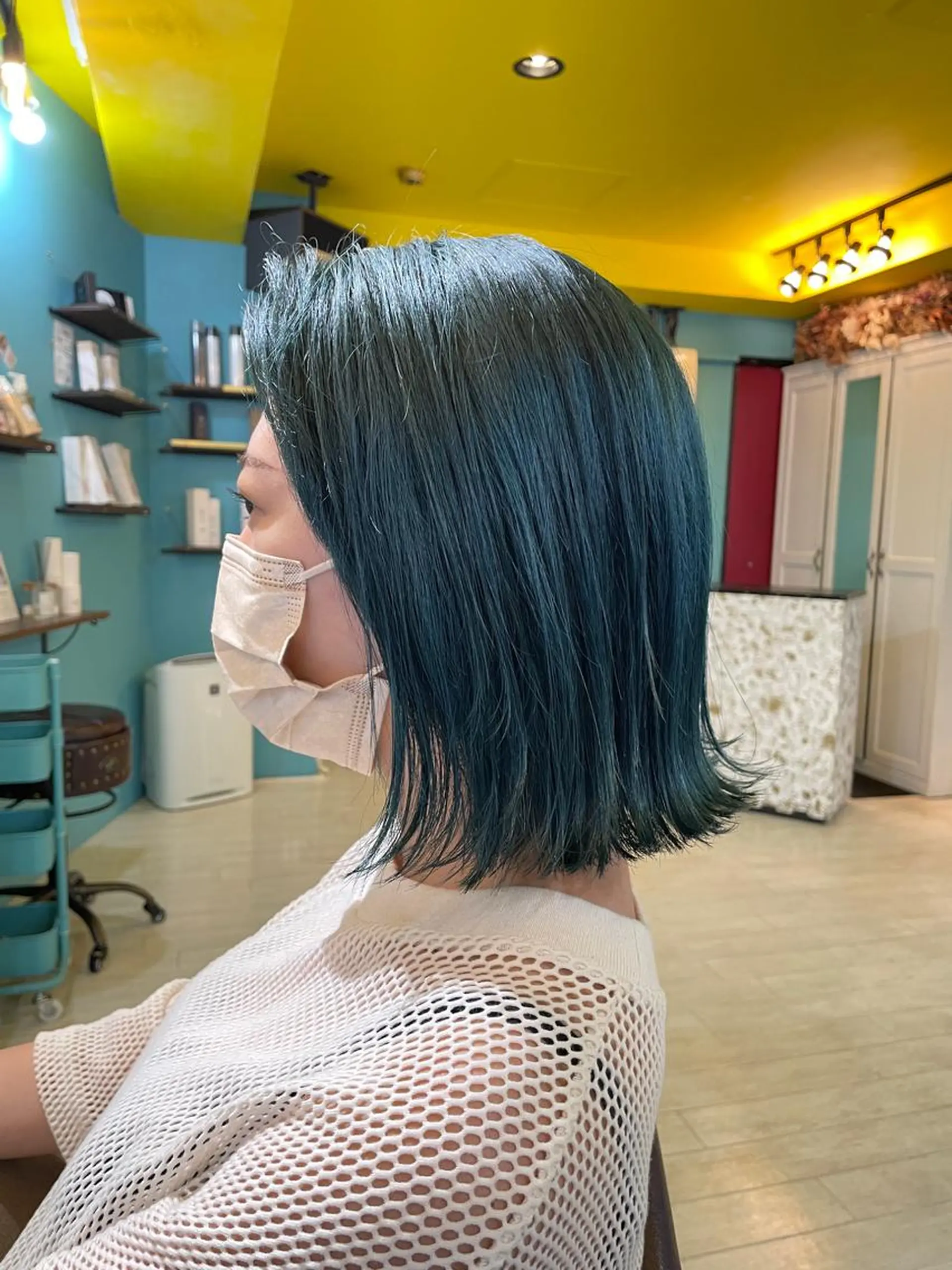 ミディアム ヘアカラー トリートメント Share  Salon  Reco【GARDEN】所属・末石 智のヘアスタイル