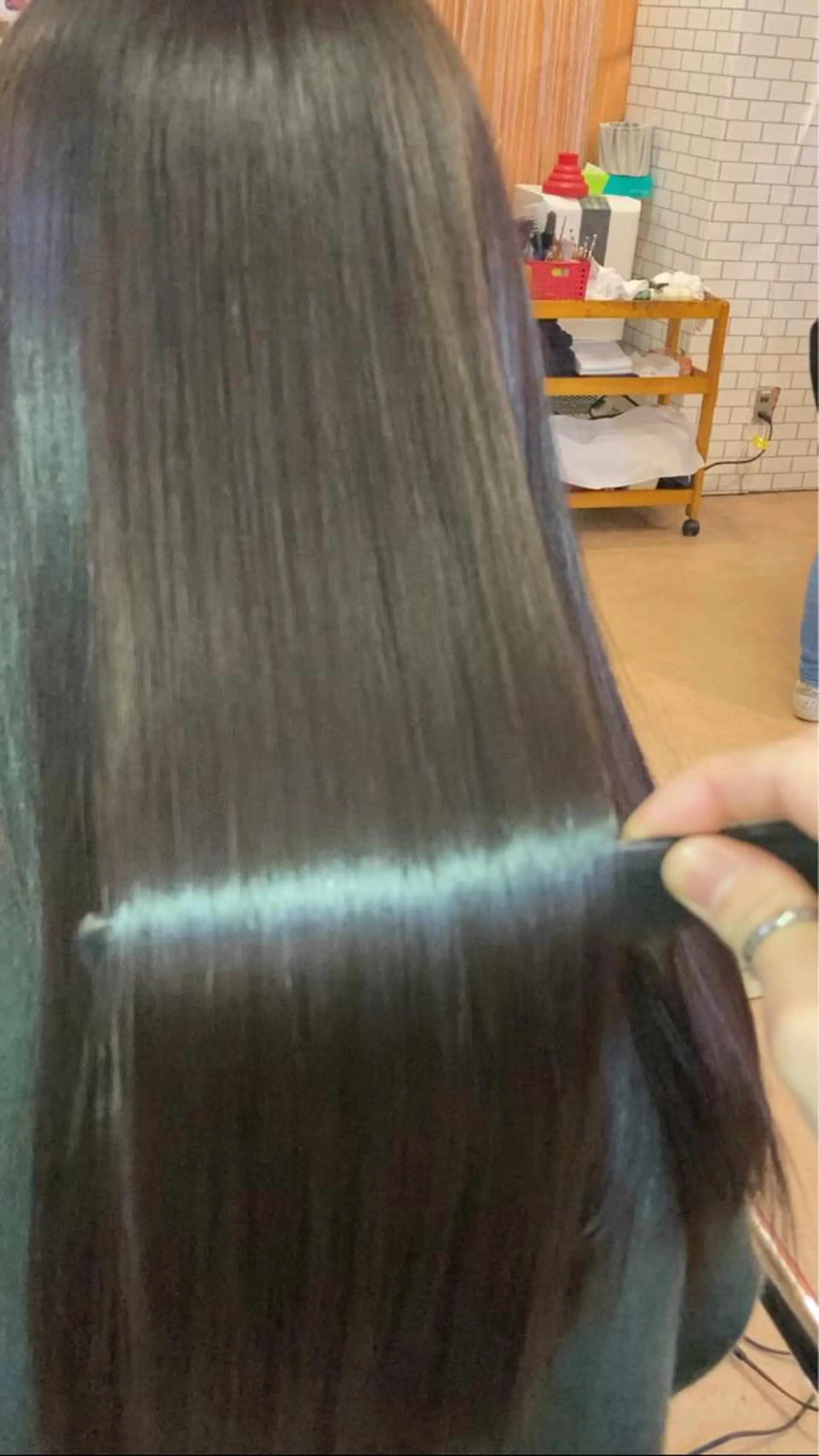 セミロング パーマ 相内 建人のヘアスタイル