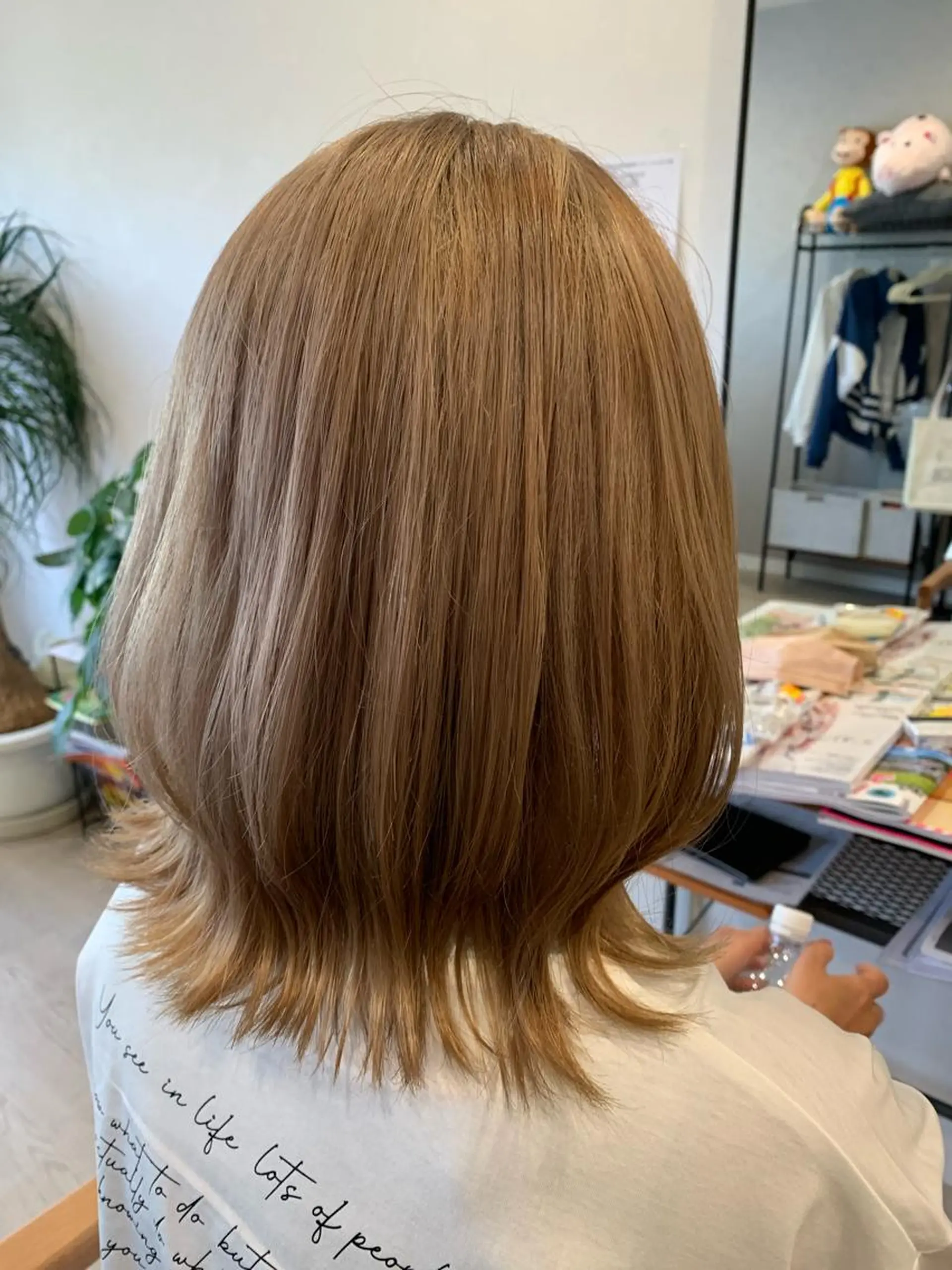 カラー ベージュカラー ブリーチ ヘアカラー トリートメント hair & spa Nalu所属・hair & spa Naluのヘアスタイル