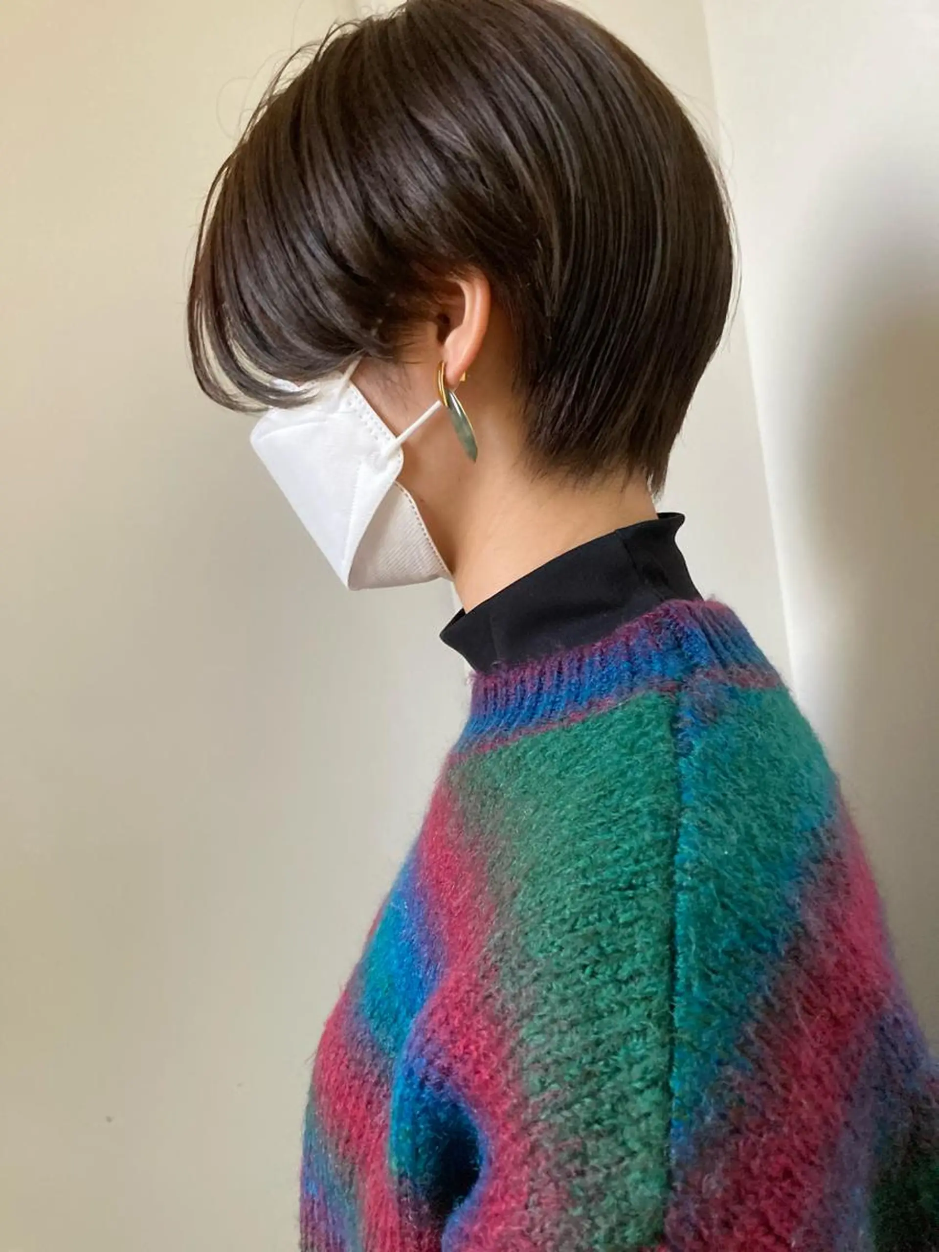 ショート カラー ハンサムショート ショートヘア 小木曽智美 /ボブ/ショートのヘアスタイル