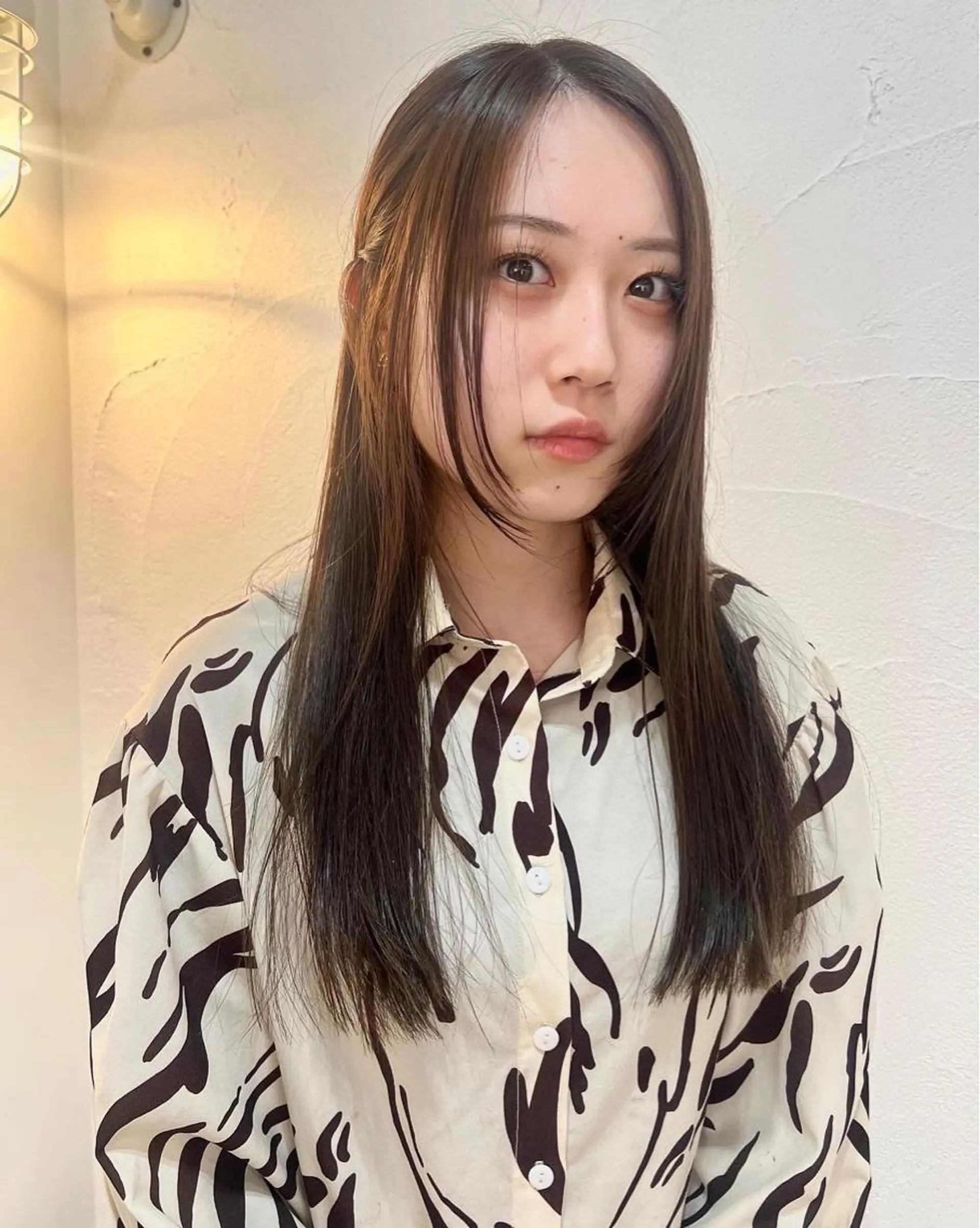 ロング カラー ベージュカラー 顔周りカット 顔周りカット/透明感 カラー✂️MEIのヘアスタイル