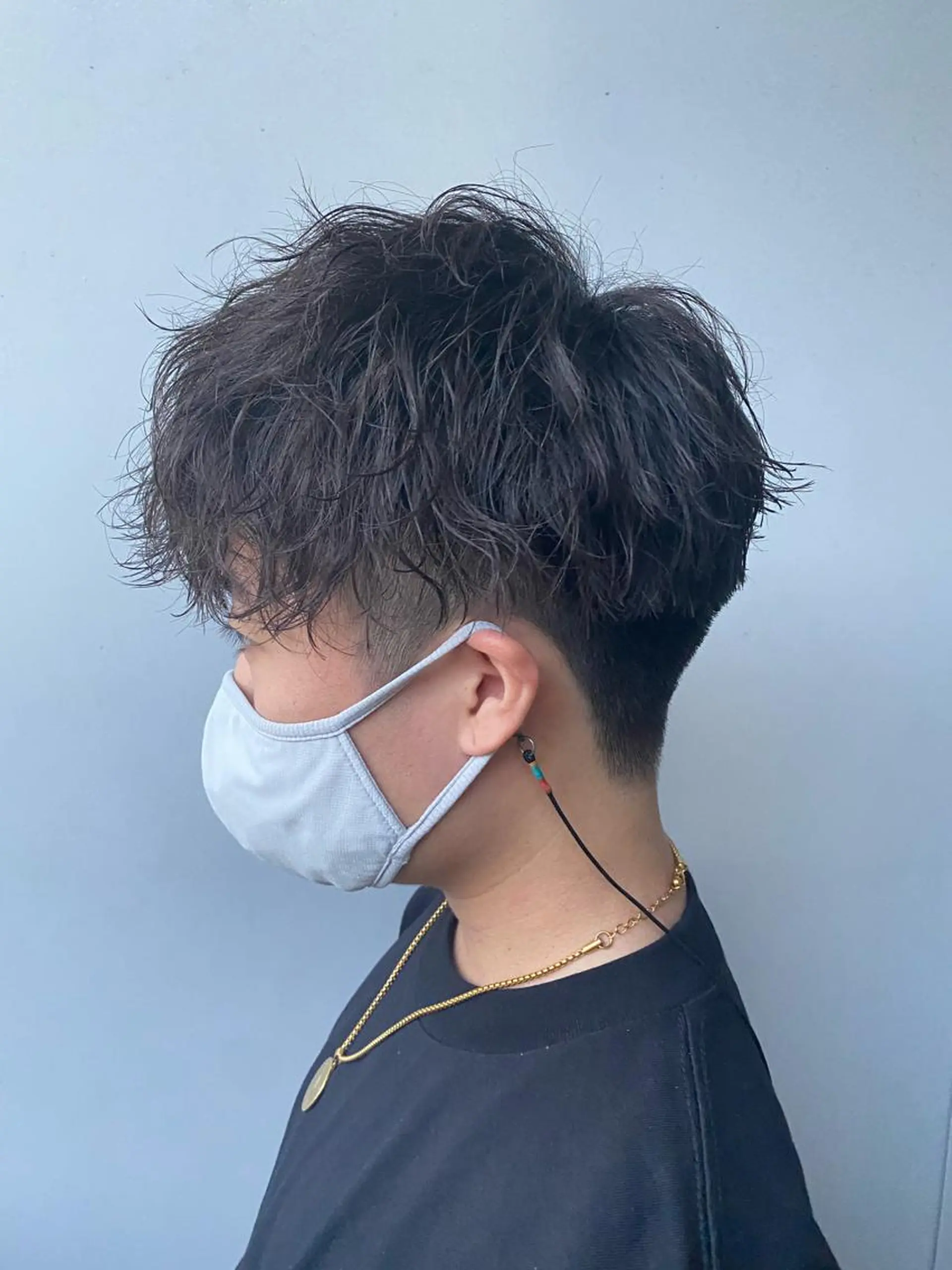 ショート メンズ 🟦ニュアンス/メン ズパーマ横浜🟦のヘアスタイル