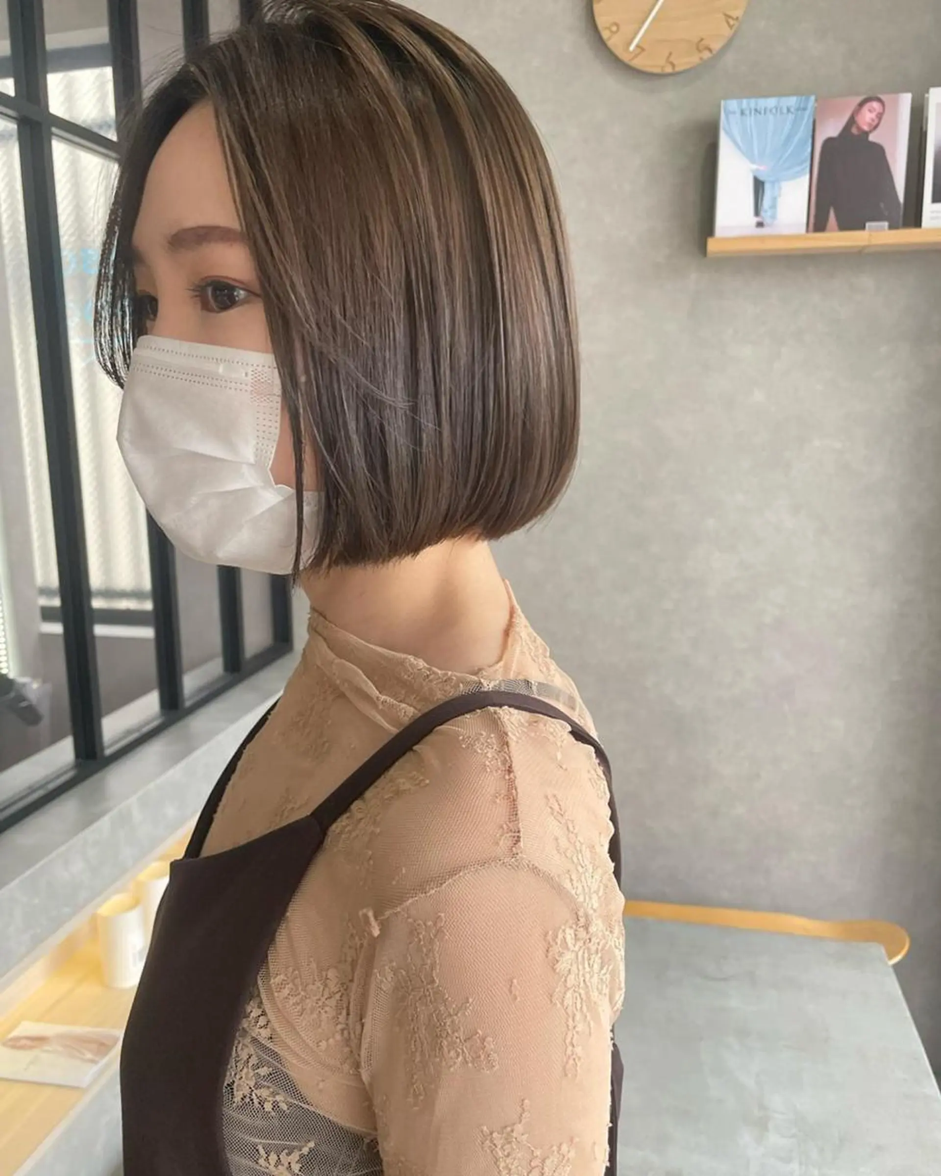 ショート ボブ ショートヘア 河原 亮のヘアスタイル