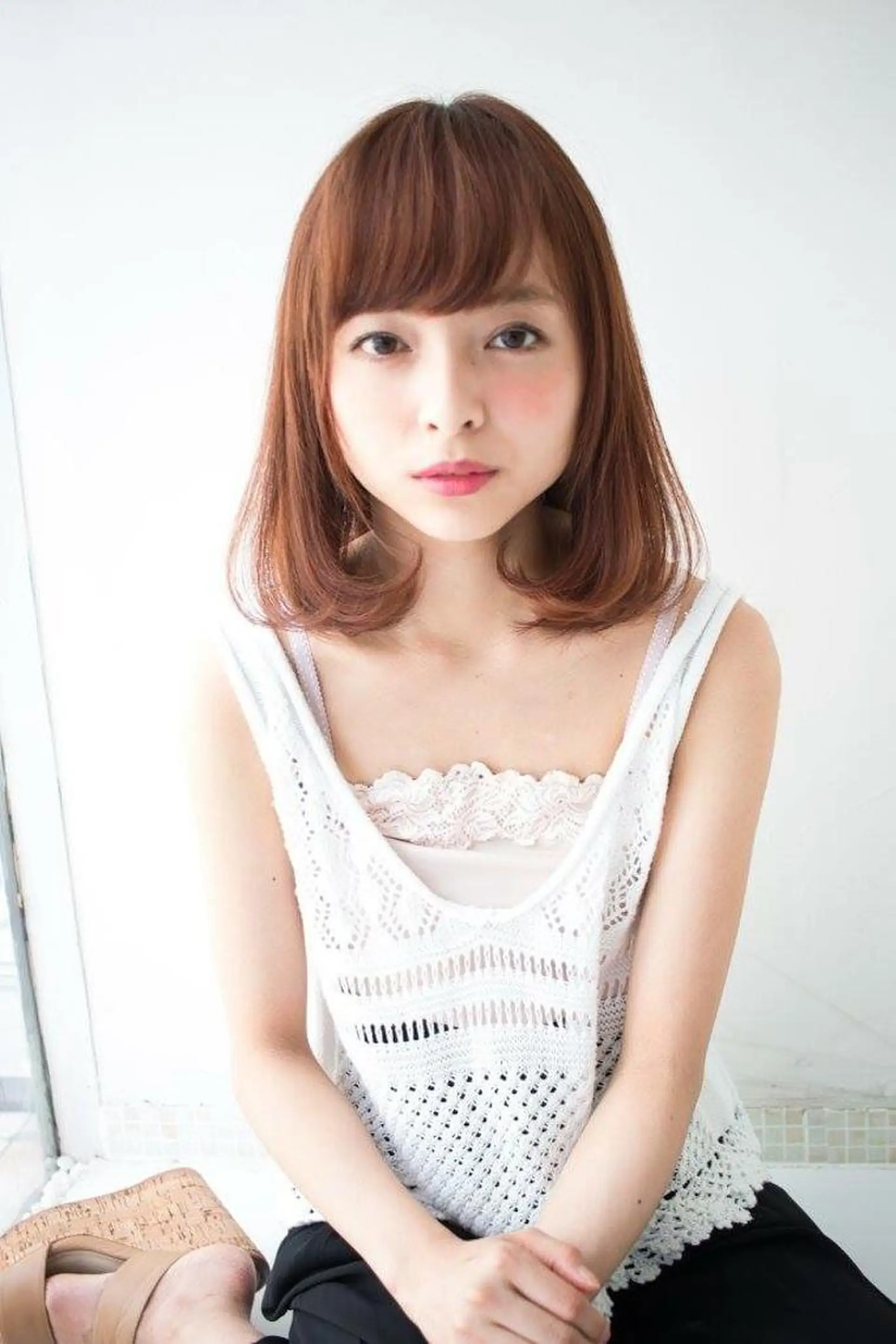 ミディアム セミロング カラー STAR所属・内藤 達也のヘアスタイル